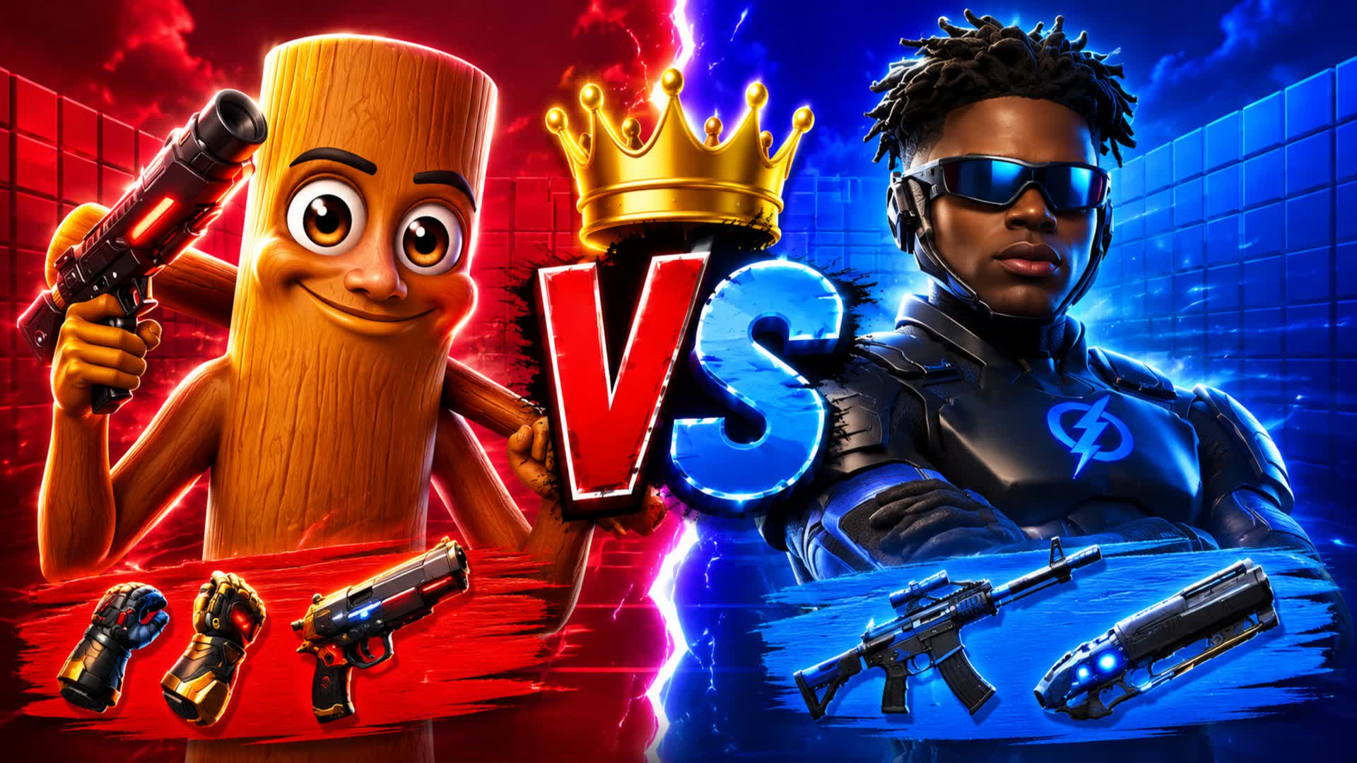 RED VS BLUE 🔴🔵TRIPPLE T RVB