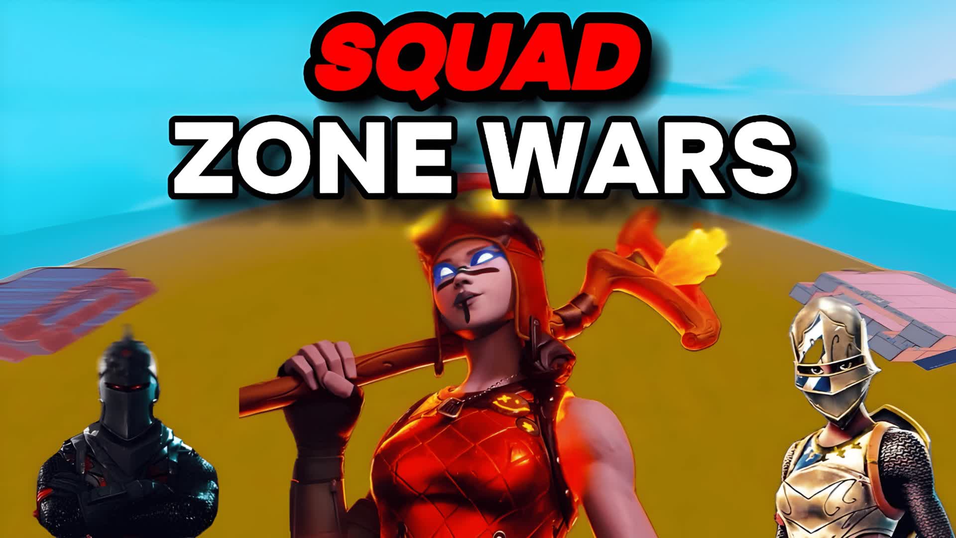 SQUAD ZONE WARS 🔵⚫🔴