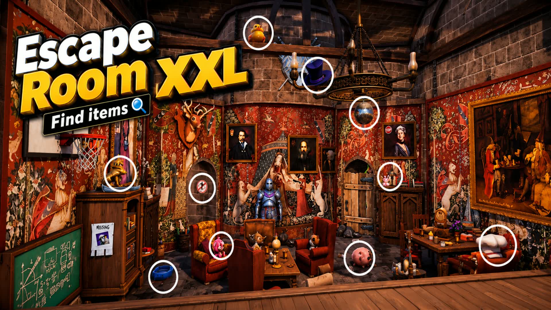 Escape Room Find Item XXL 🔎