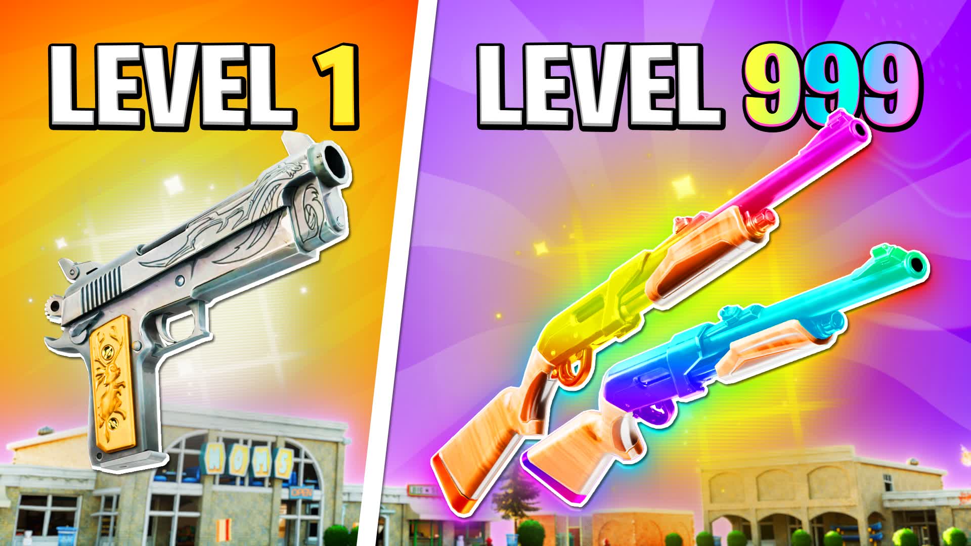 🛒RETAIL GUN GAME🎯ONE SHOT
