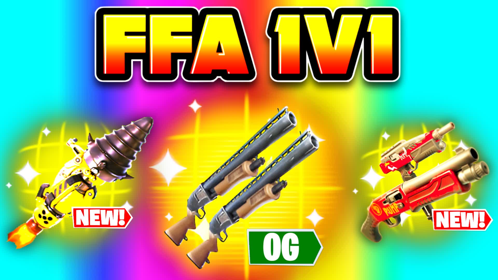 RANDOM 1V1 FFA 😈🎇🥶