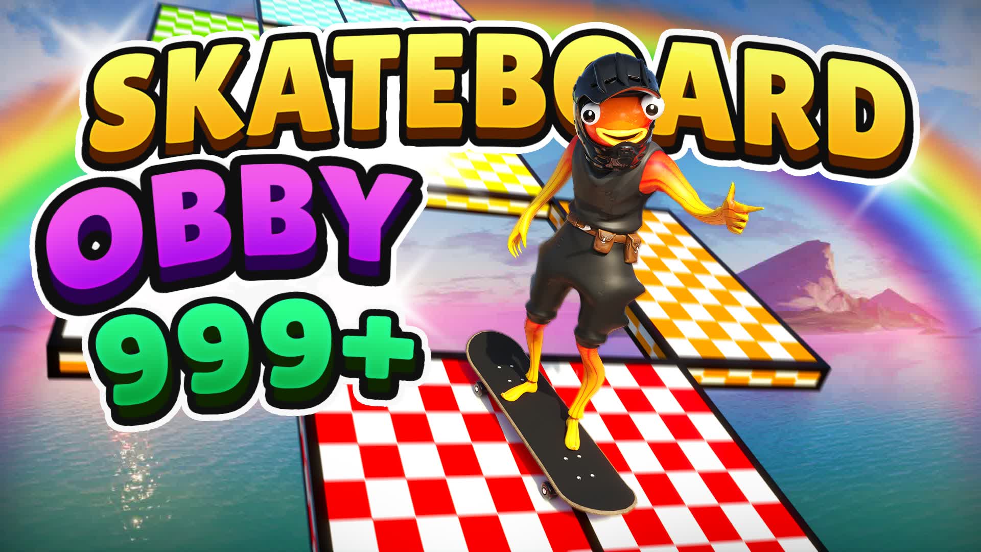 🛹 SKATEBOARD 999+ OBBY PARKOUR 🌈