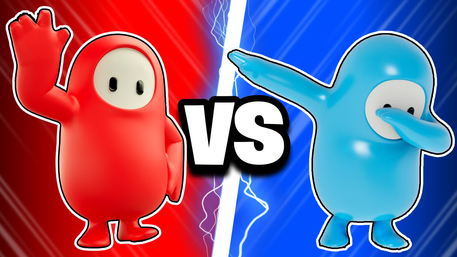 Fall Guys Red🟥 Vs Blue🟦