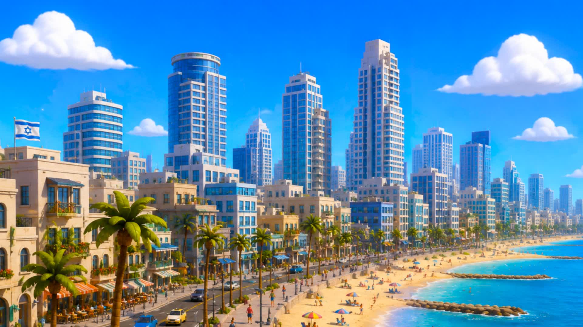 TEL AVIV ZONE WARS ✡️