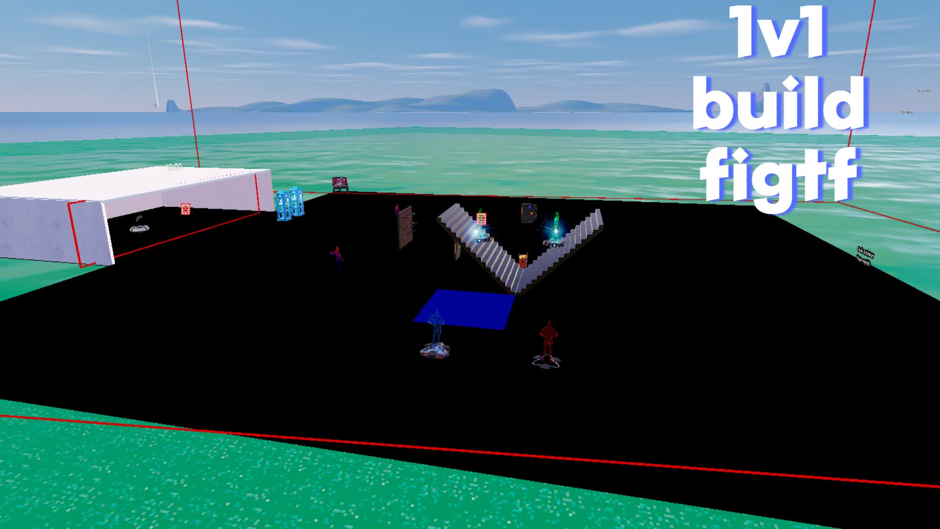 1v1 Build Fight Map