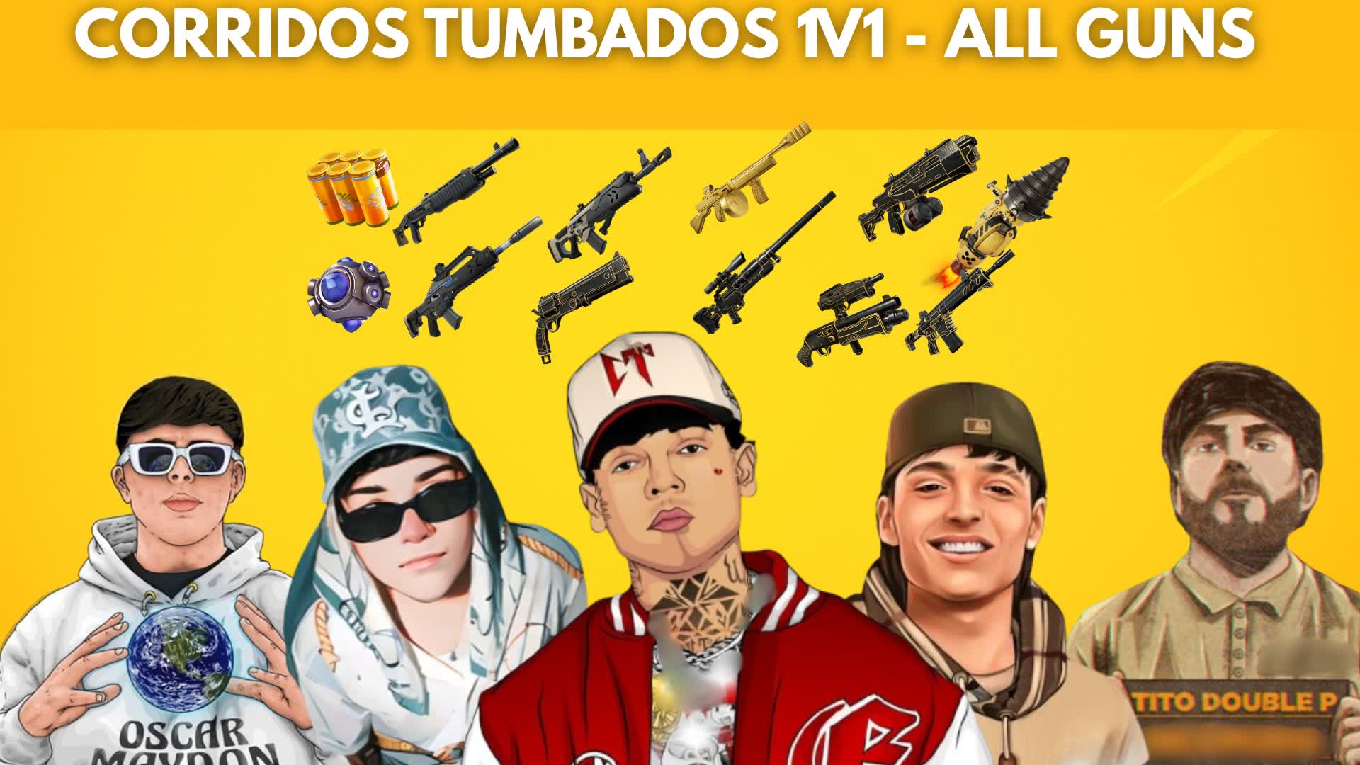 CORRIDOS TUMBADOS 1V1 - ALL GUNS