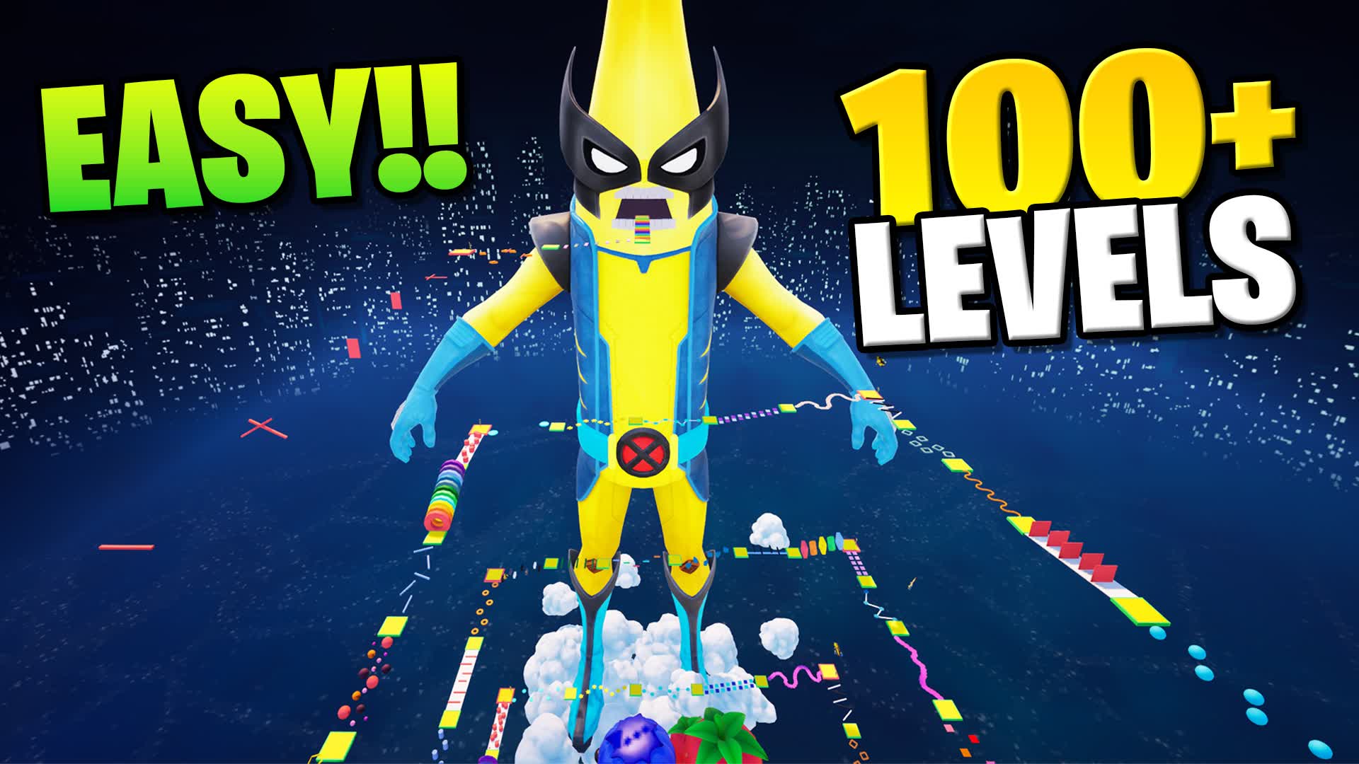 ⭐️CRAZY OBBY PARKOUR 100+ ⭐️