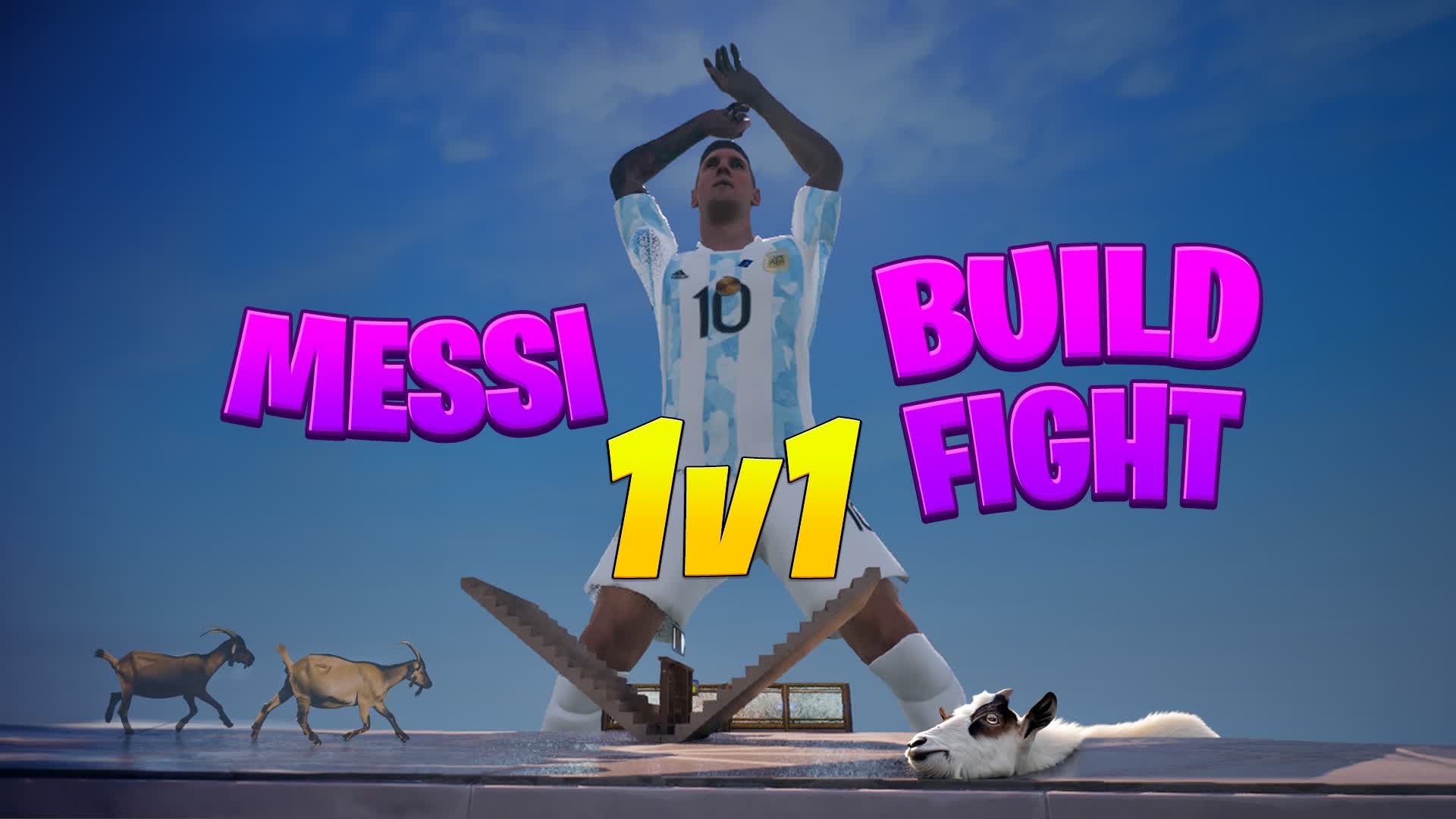 Messi 1v1 Build Fights