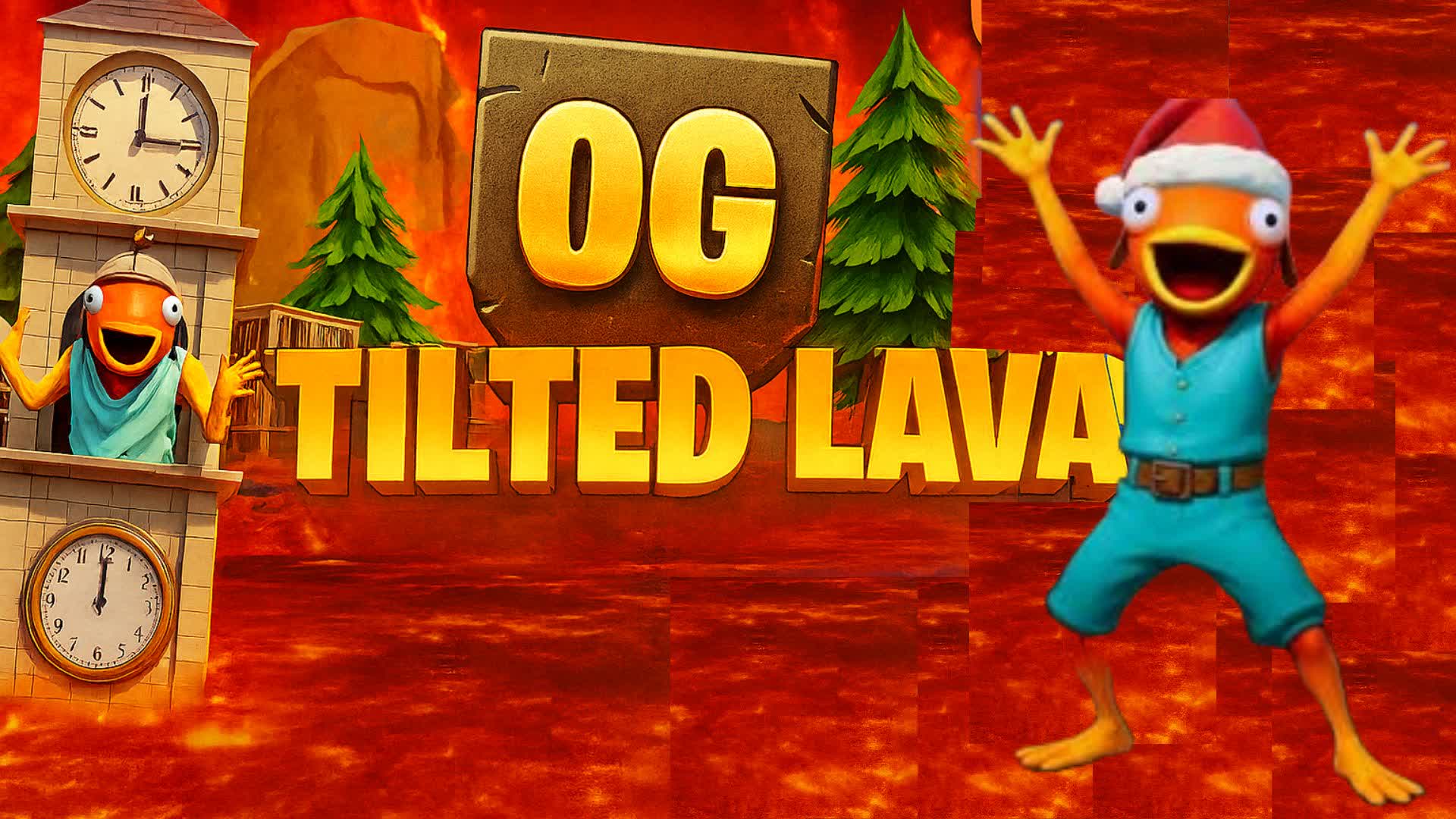 Tilted Towers Zone Wars 🔥 Floor is Lava