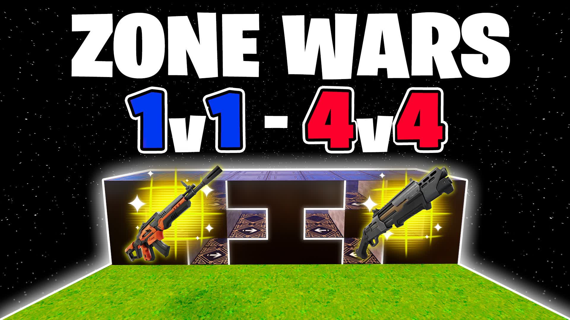 zone wars (1v1 À 4v4)