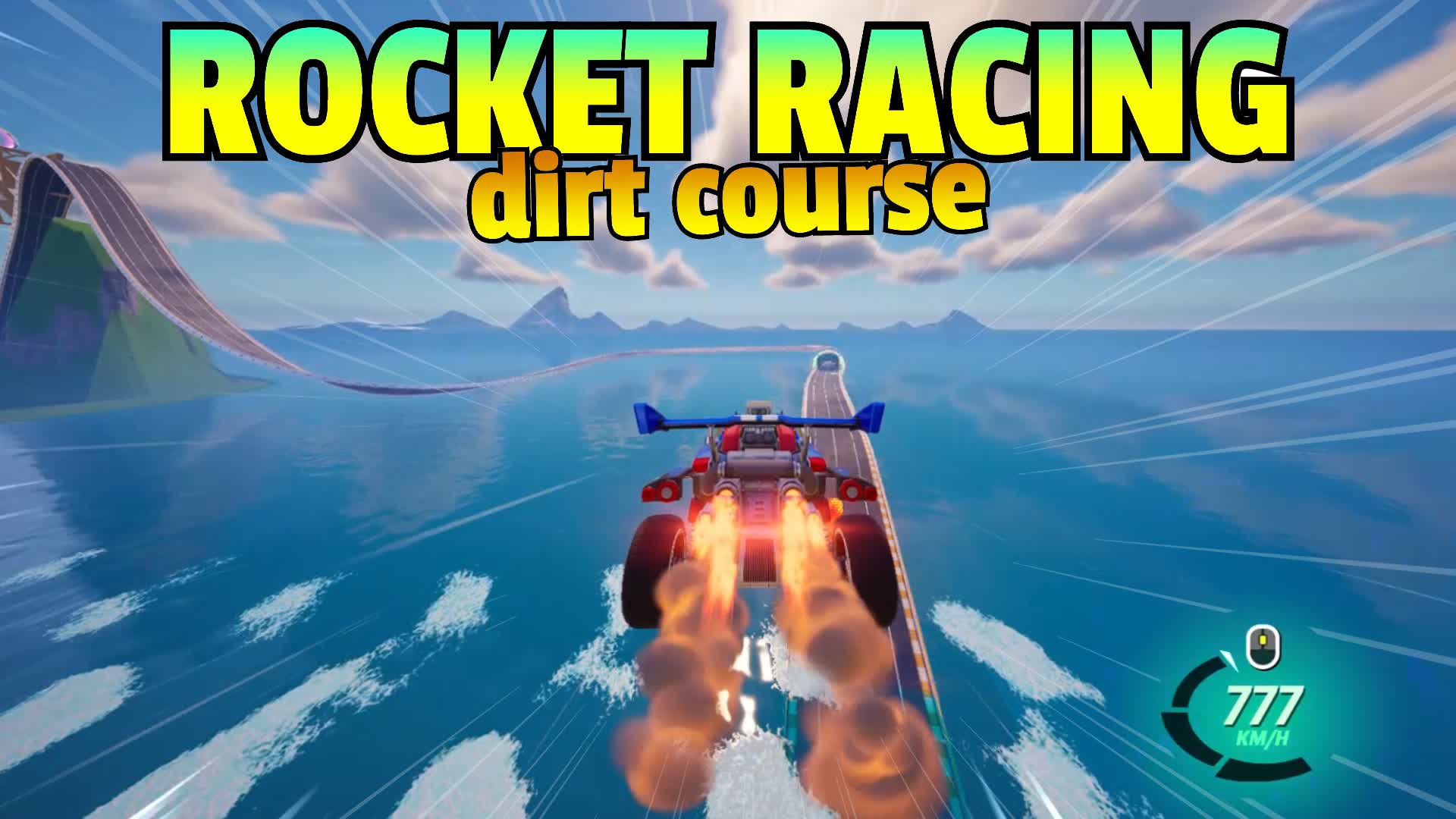 ROCKET RACING DIRT COURSE