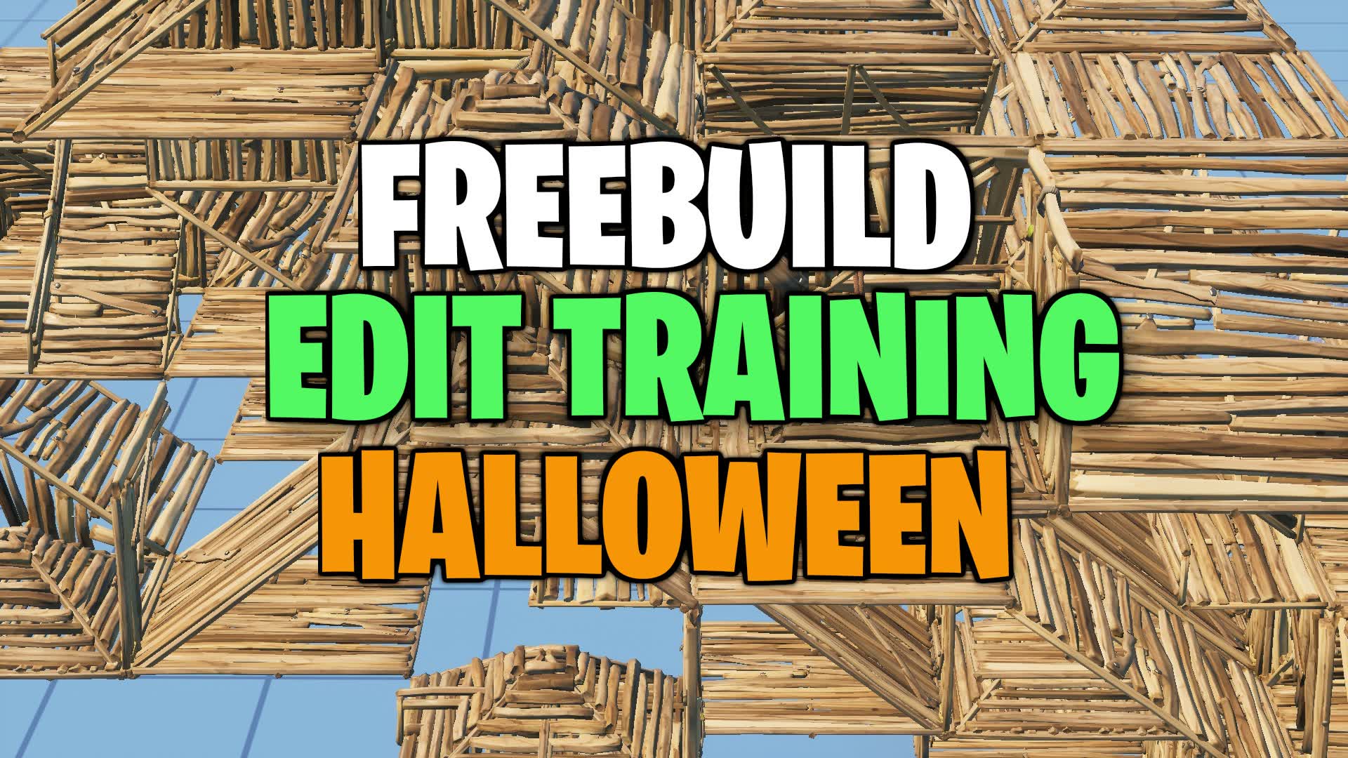 HALLOWEEN FREEBUILD MAP EDIT TRAINING 📝