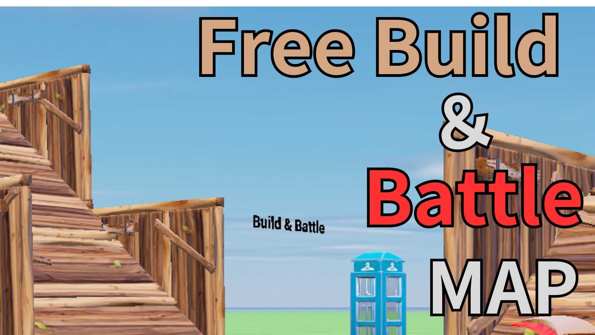 建築の練習場！　戦闘もできる！！　Free Build & Battle Map
