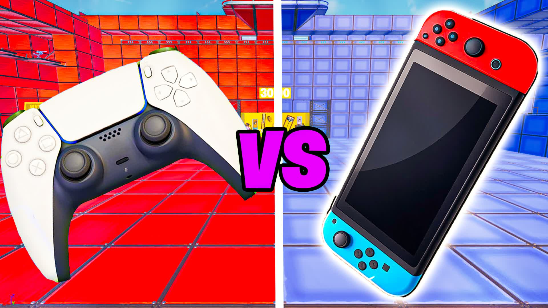 CONTROLLER VS SWITCH 🔴🔵 rvb
