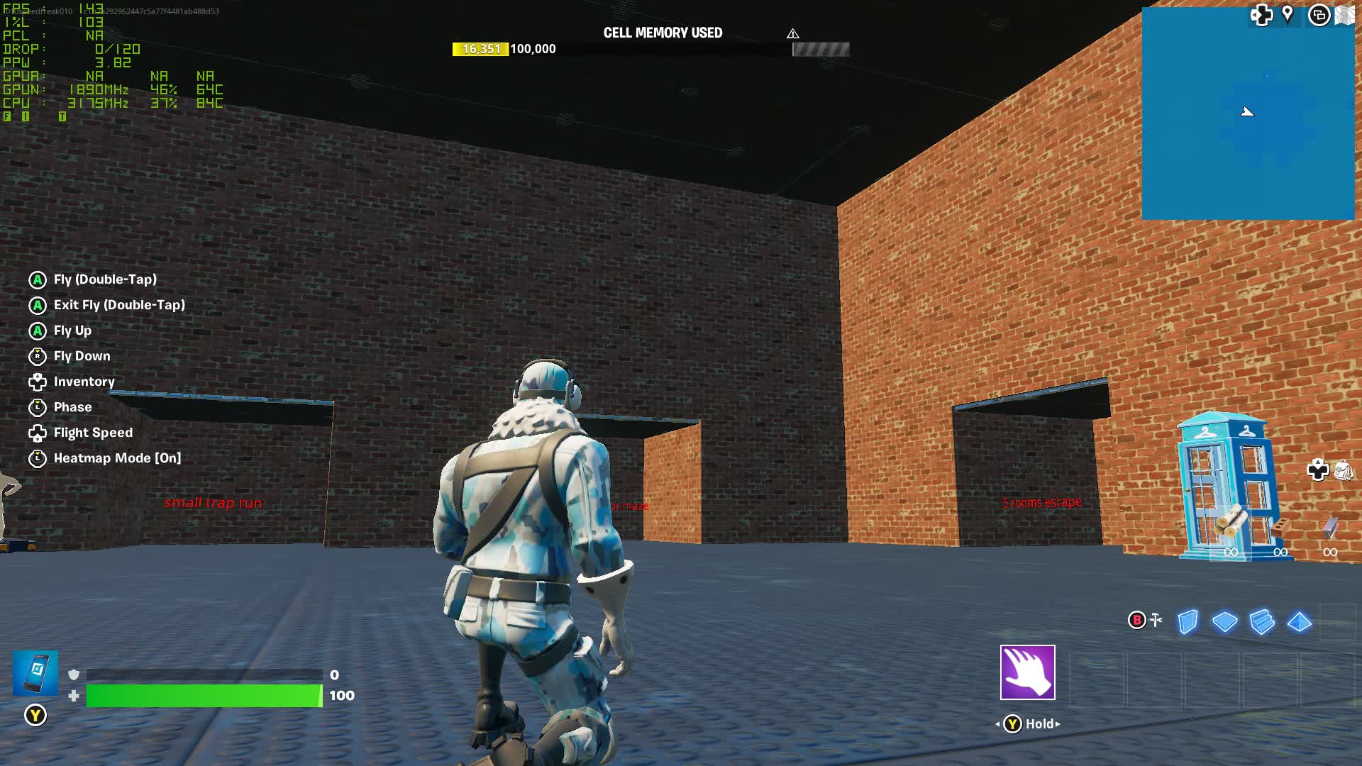 small room map