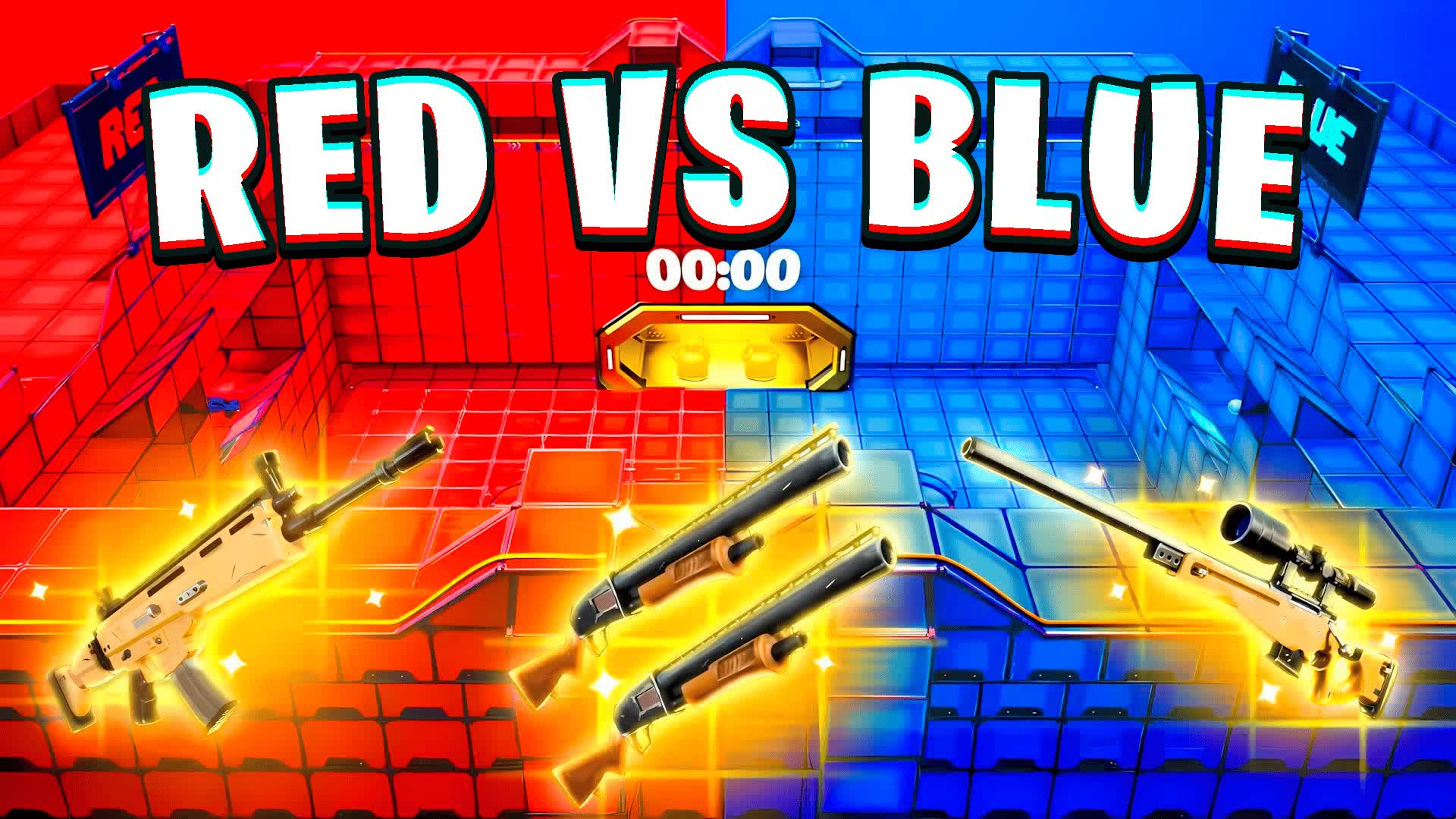 OMEGA RED VS BLUE 🔴🔵very fun!
