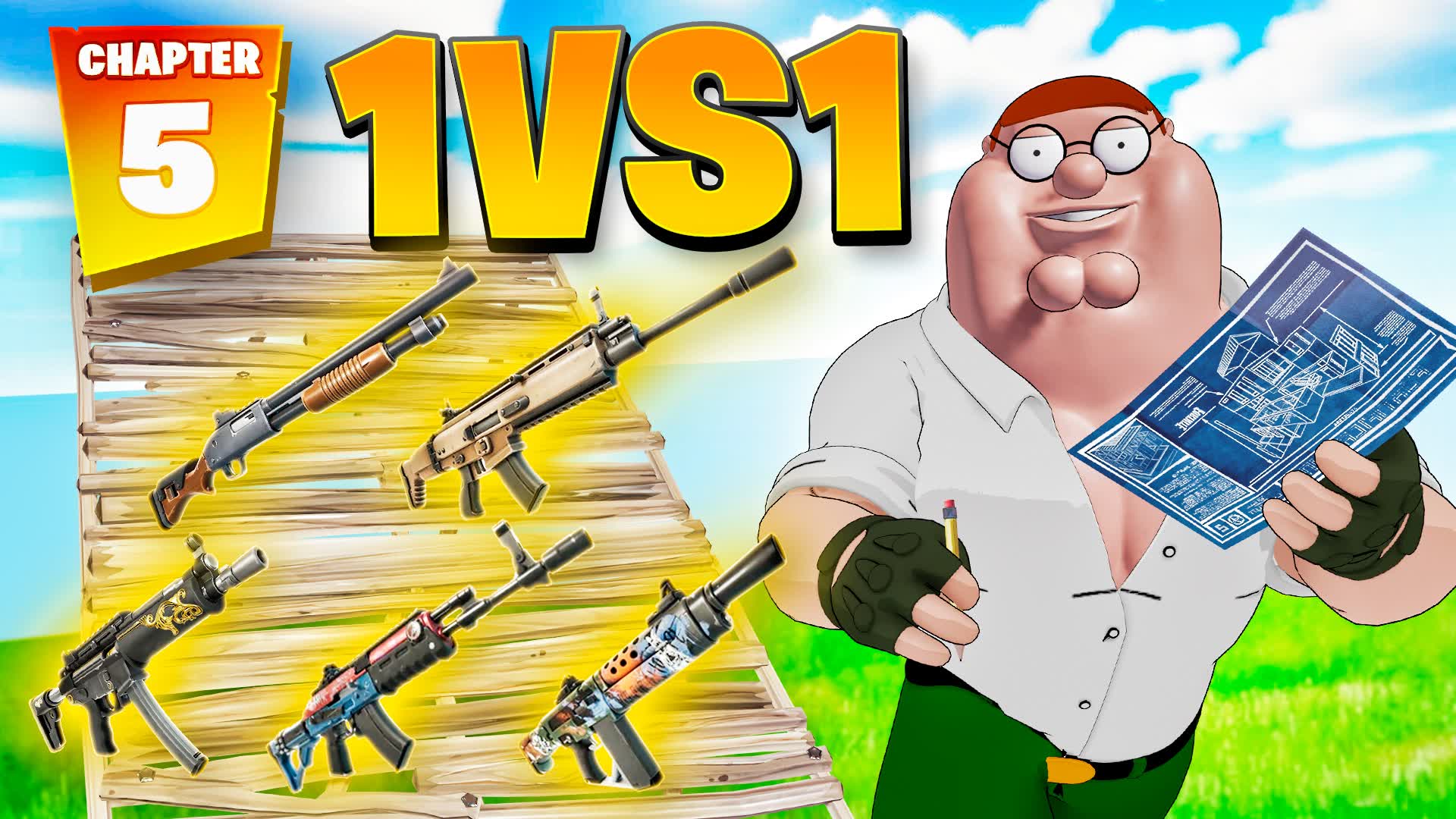 1V1 CHAPTER 5 BUILD FIGHTS
