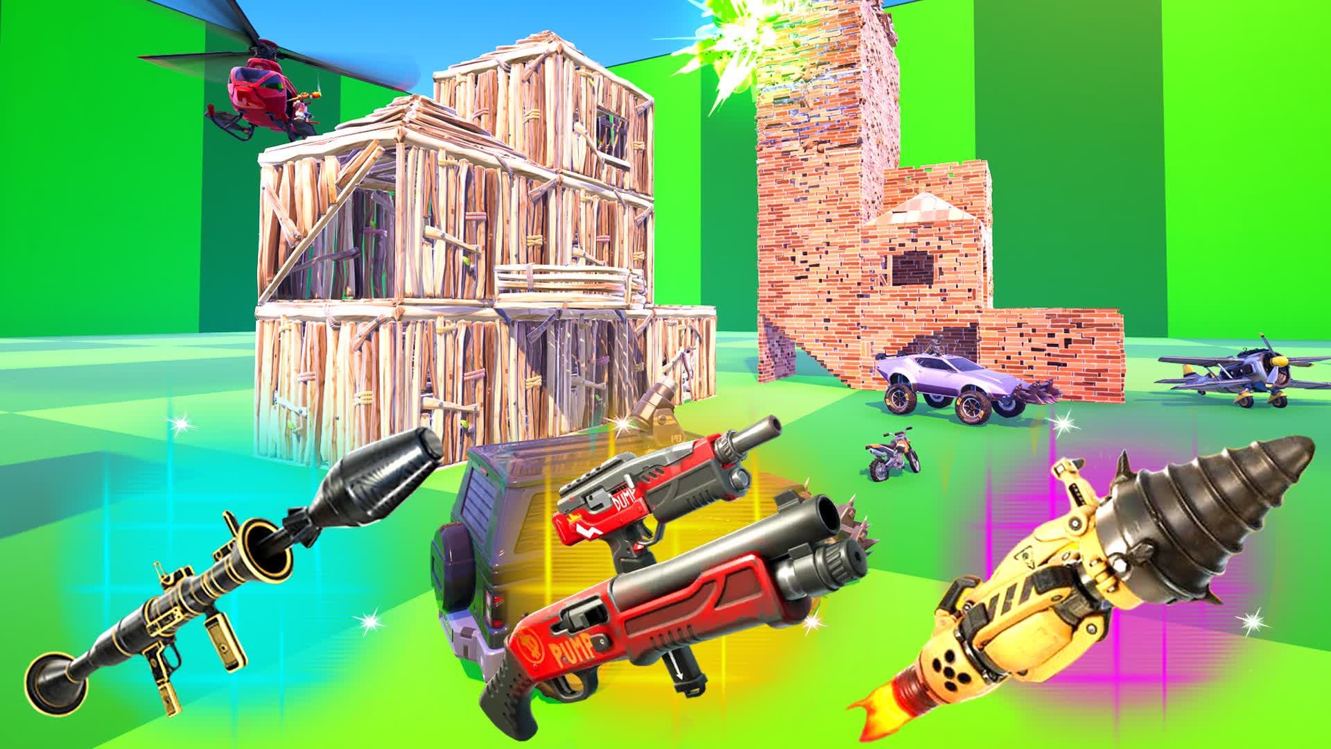 MEGA FREE BUILD FOR ALL WEAPONS 💥