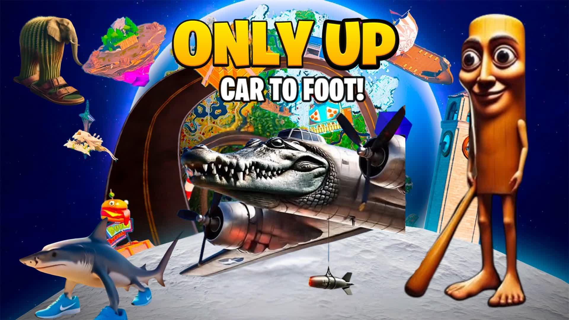 ONLYUP CAR TO FOOT! Bombardino 🚗➡️🏃