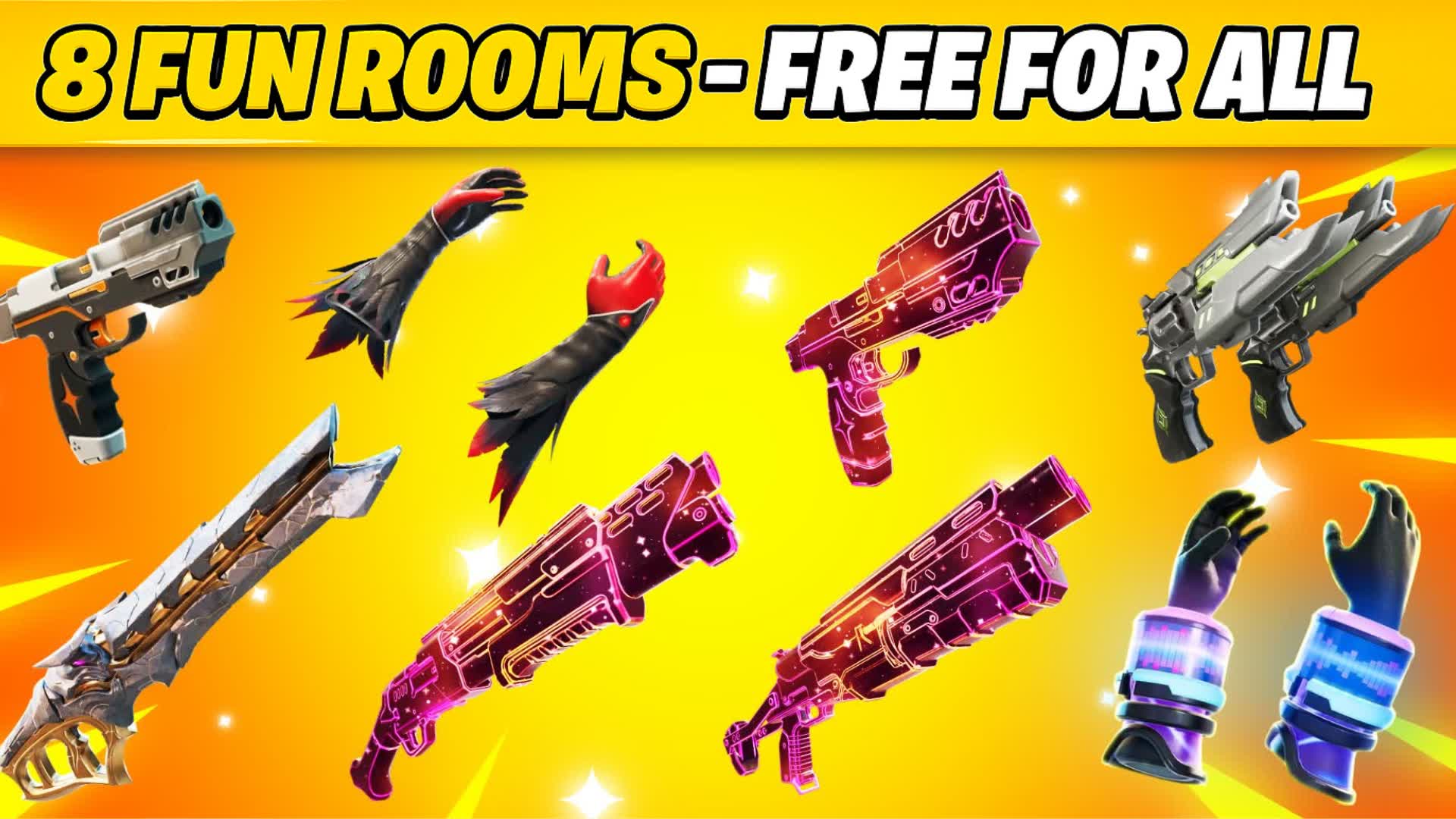 8 Fun Rooms FFA Chill Slide Bots All Gun