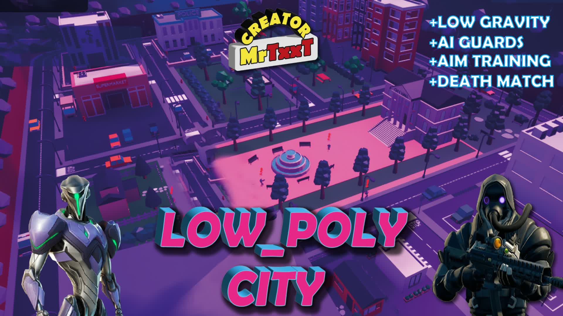 LowPolyCity - Fast Paced, Fun, FFA!! ++