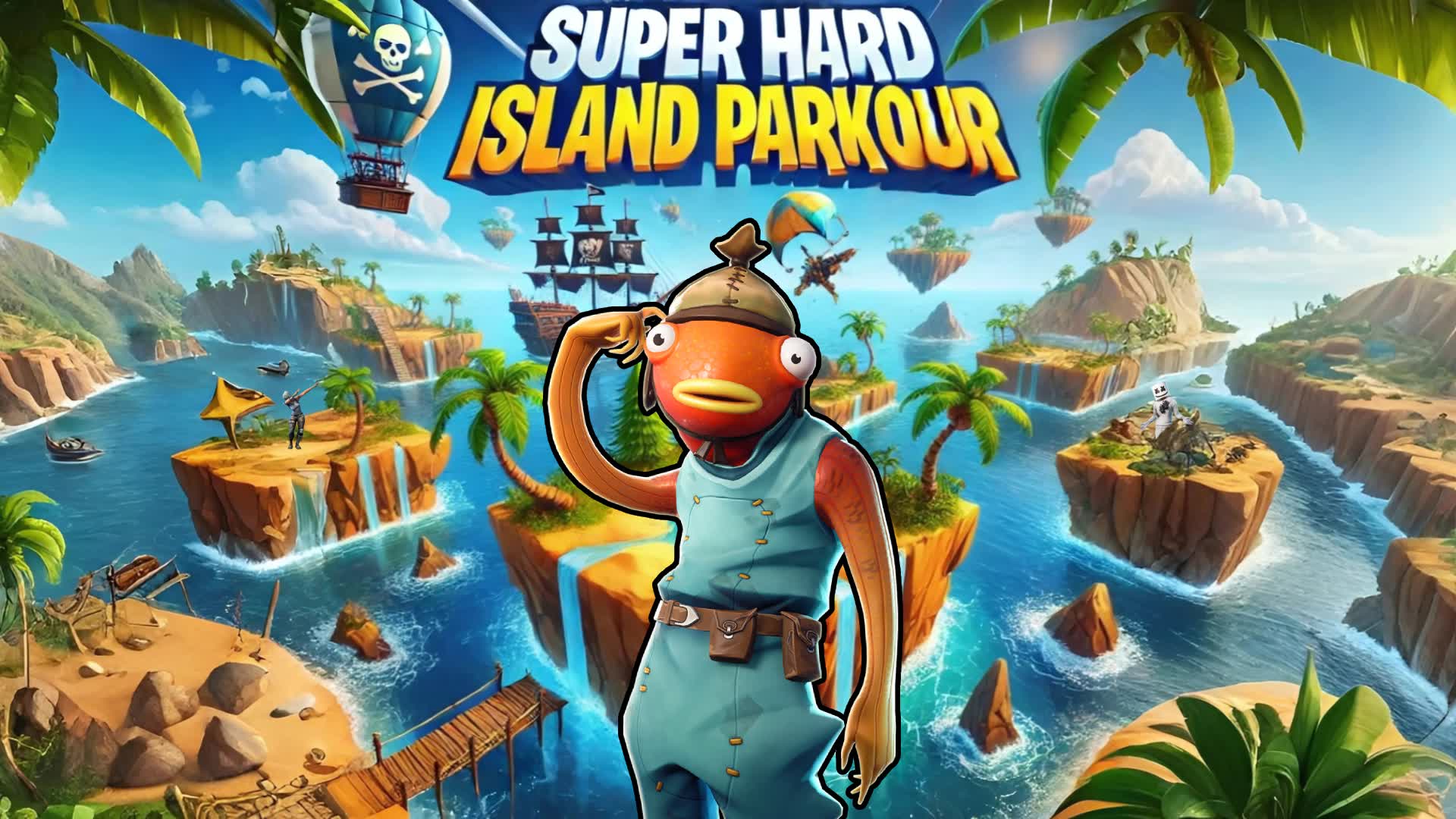 ⭐SUPER HARD ISLAND PARKOUR⭐