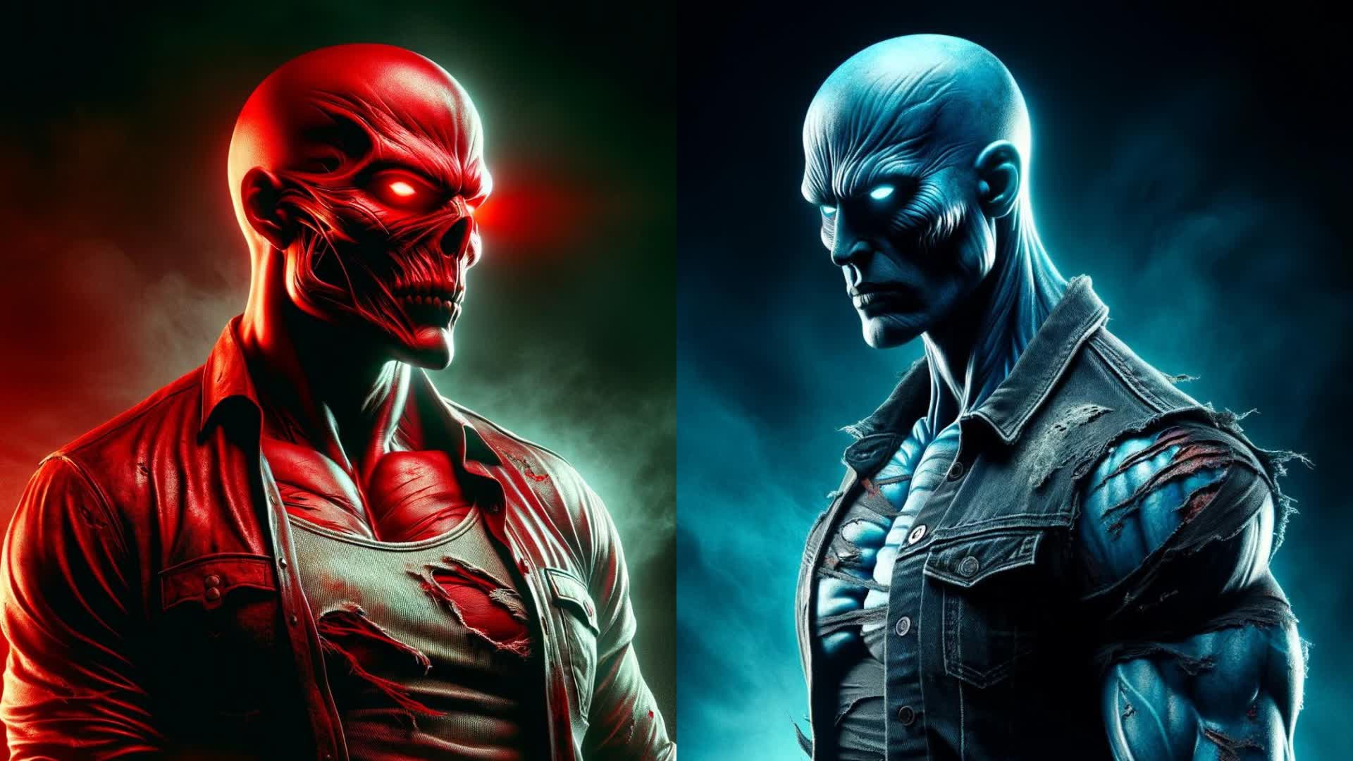 🧟‍‍‍CRAZY ZOMBIE RED VS BLUE🔴🔵
