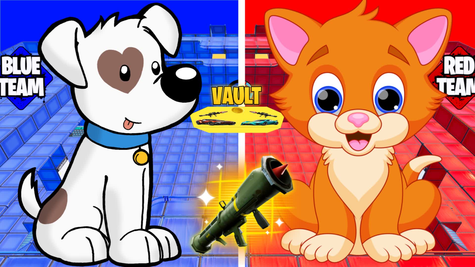 DOG VS CAT RED VS BLUE🐶🐱