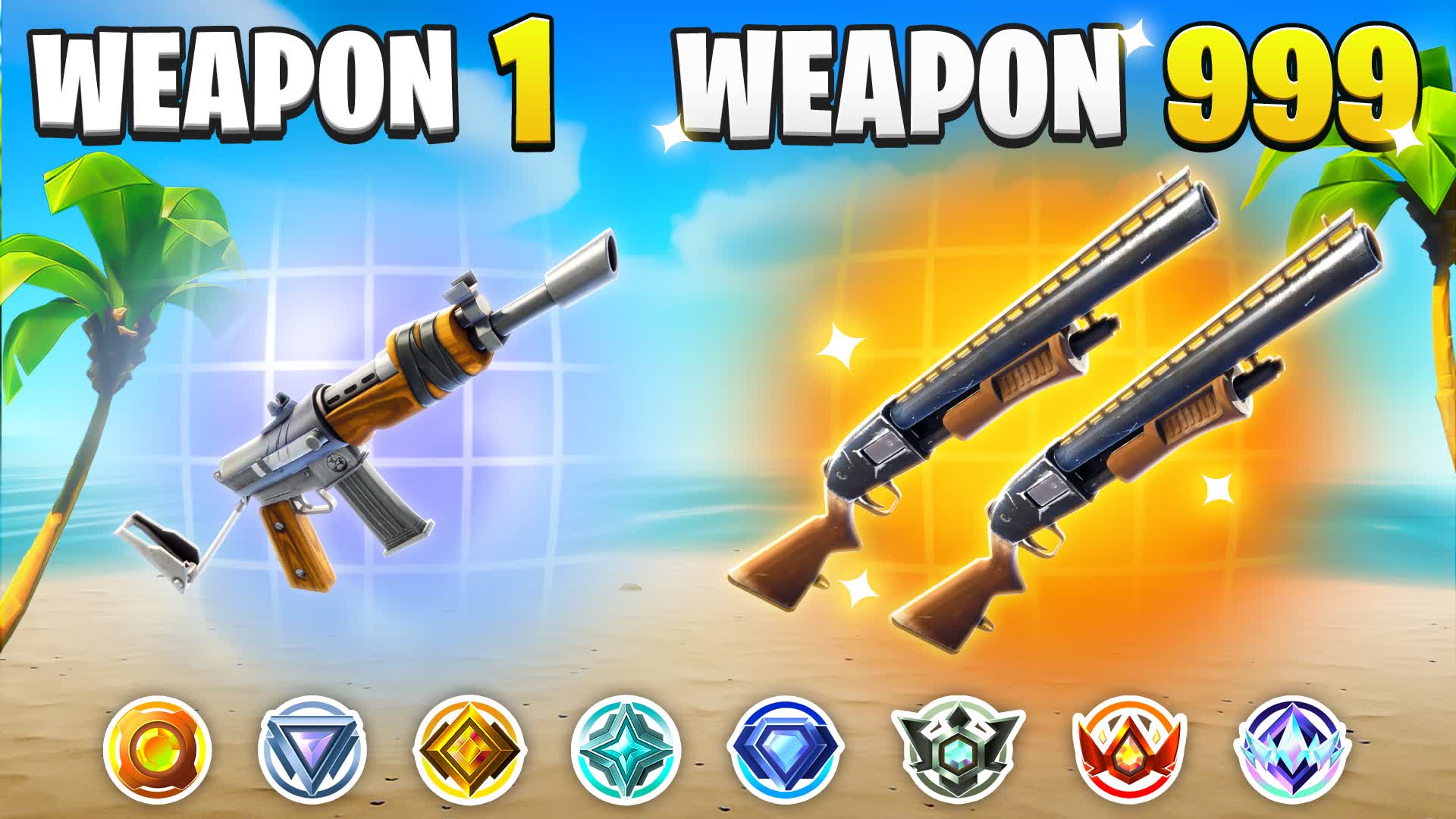 ⭐FIRST PERSON SUMMER GUN GAME🔫ONE SHOT