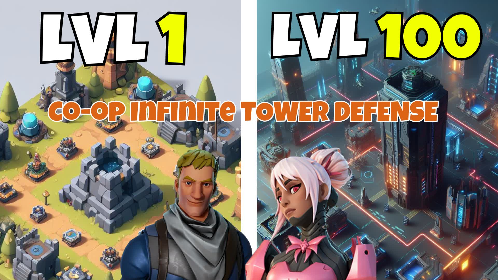 Co-op Infinite Tower Defense