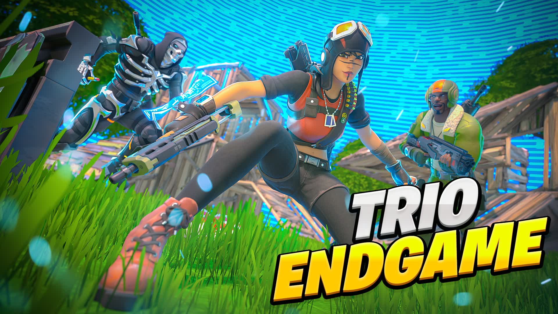 End Game Practice [Trio Ranked] 🎯