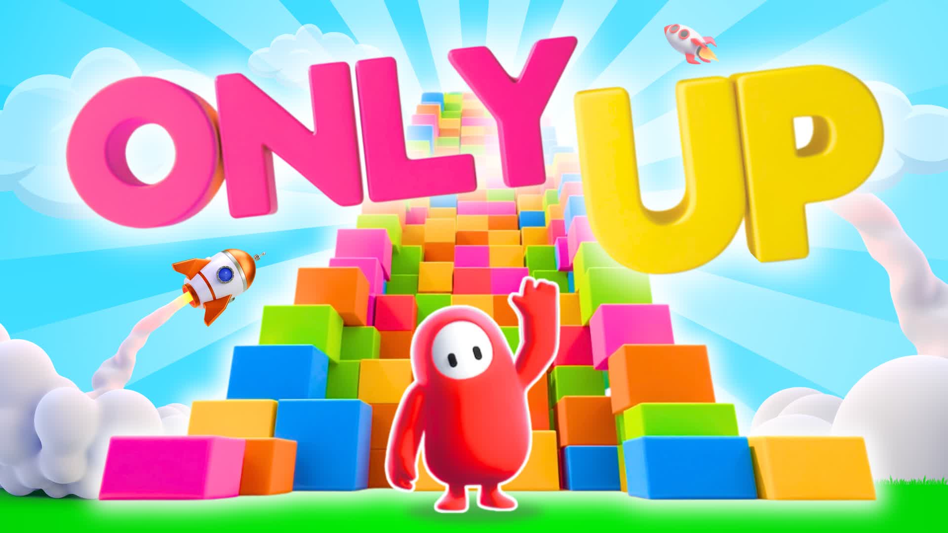 🌈 ULTIMATE ONLYUP! FALL GUYS 🌈
