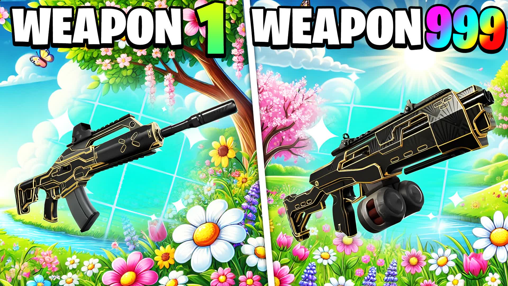 🔥 INCREDIBLE GUN GAME 🔫 ONE SHOT 🎯
