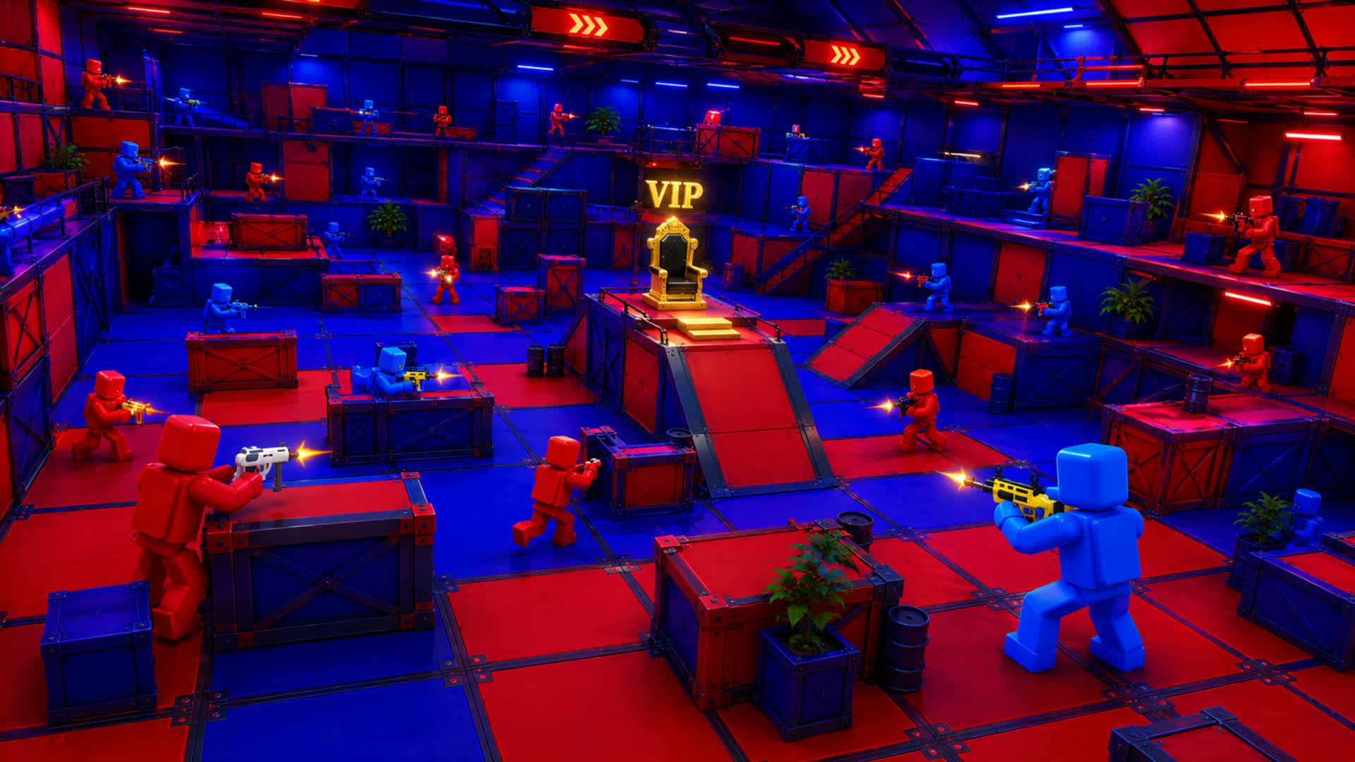 RED VS BLUE VIP RUMBLE 🔴🔵