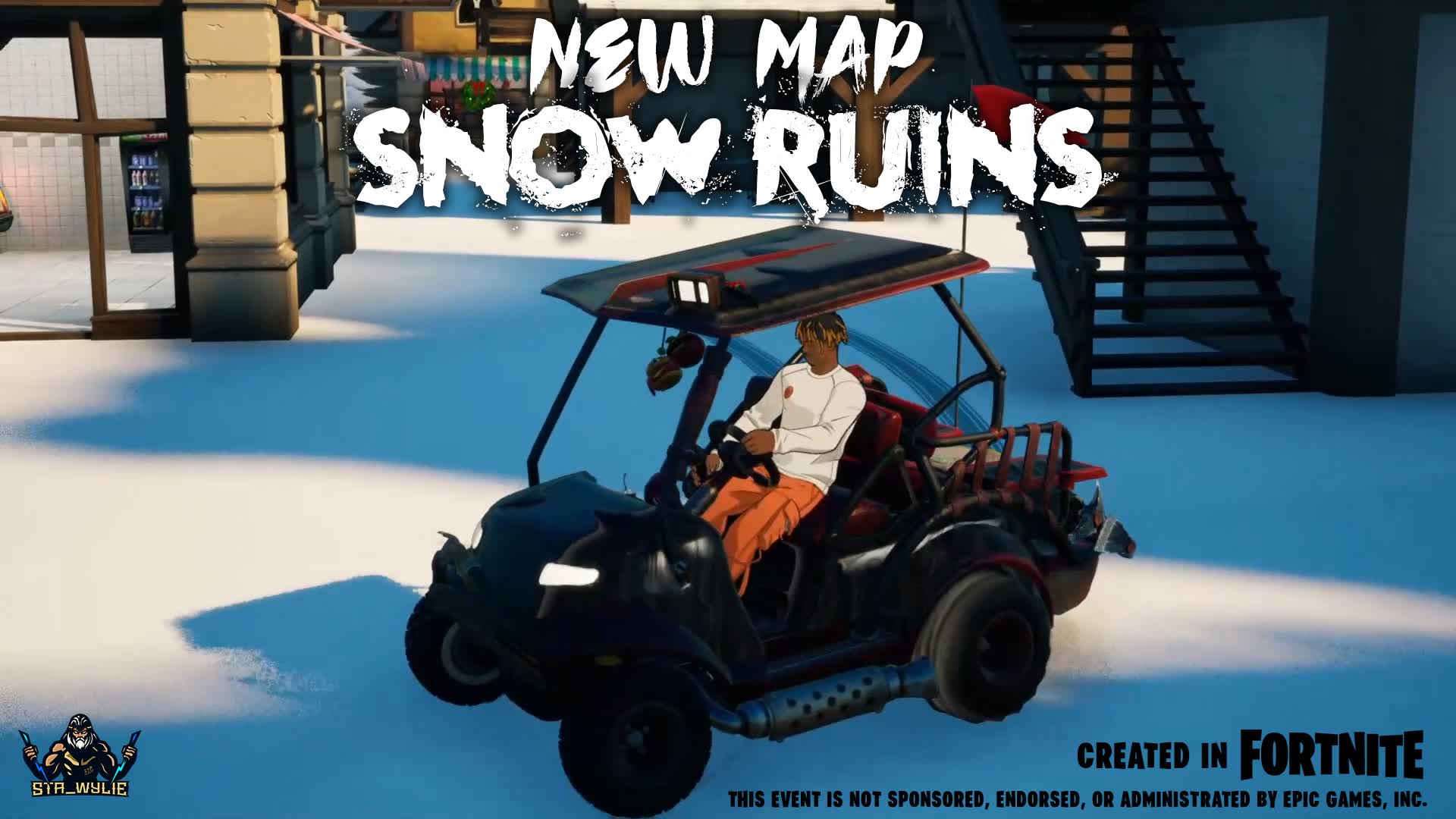 Snow ruins