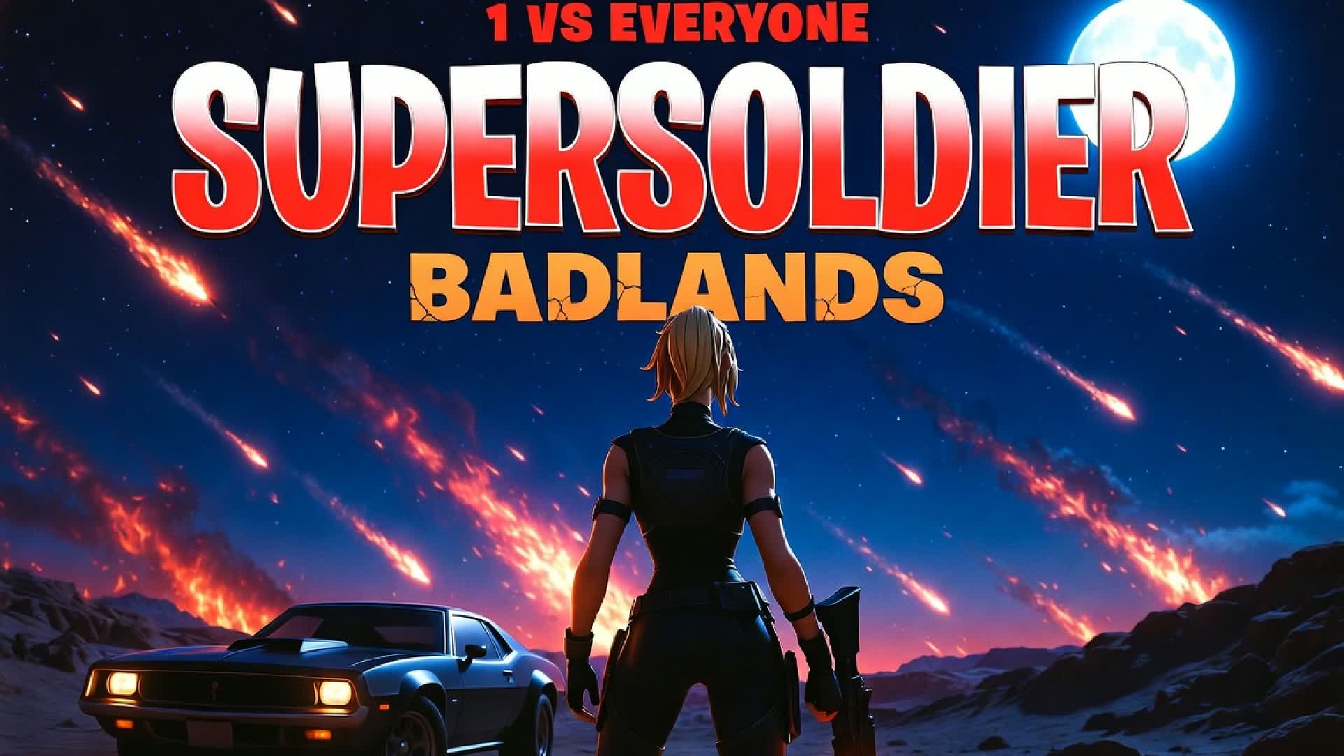 FIGHT THE SUPERSOLDIER THE BADLANDS