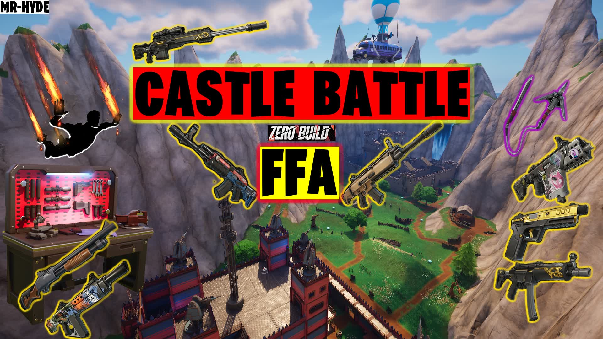 FREE FOR ALL  Castle Battle