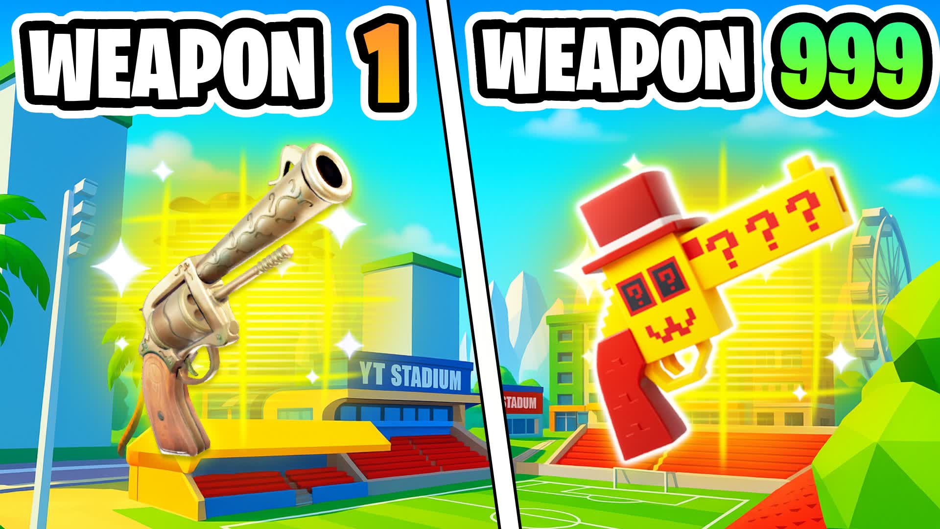 BRAINROT CITY🔫 ONE SHOT⭐️GUN GAME 🎯