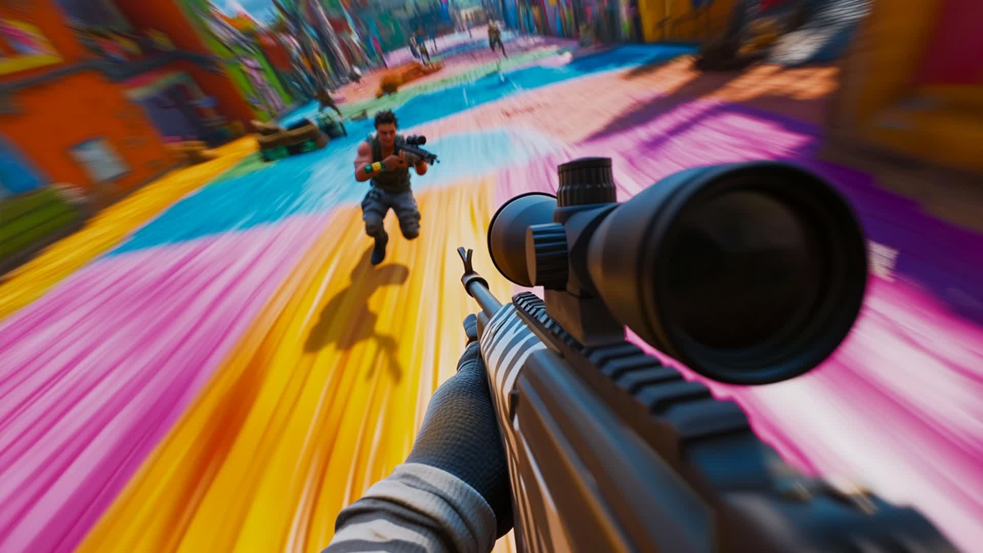 SNIPERS VS RUNNERS!