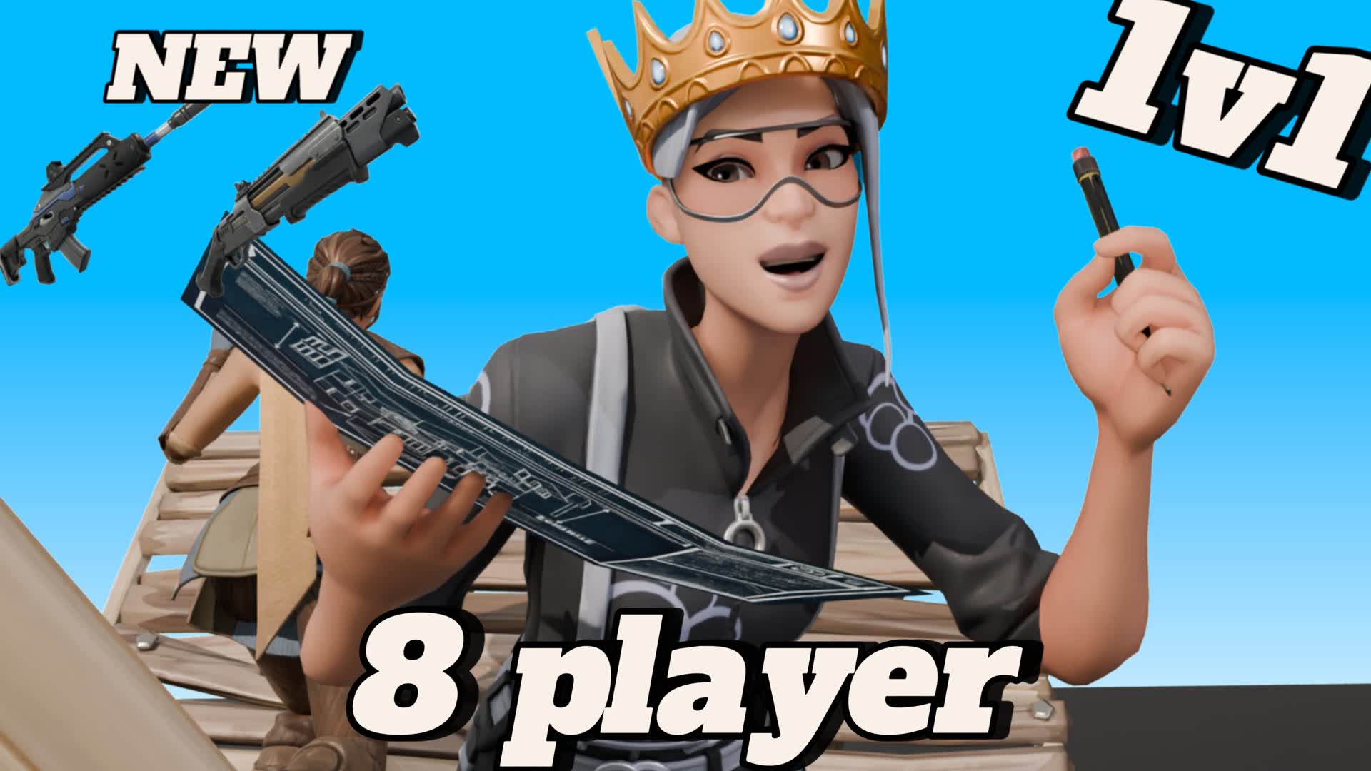 Stick 1v1 8 player