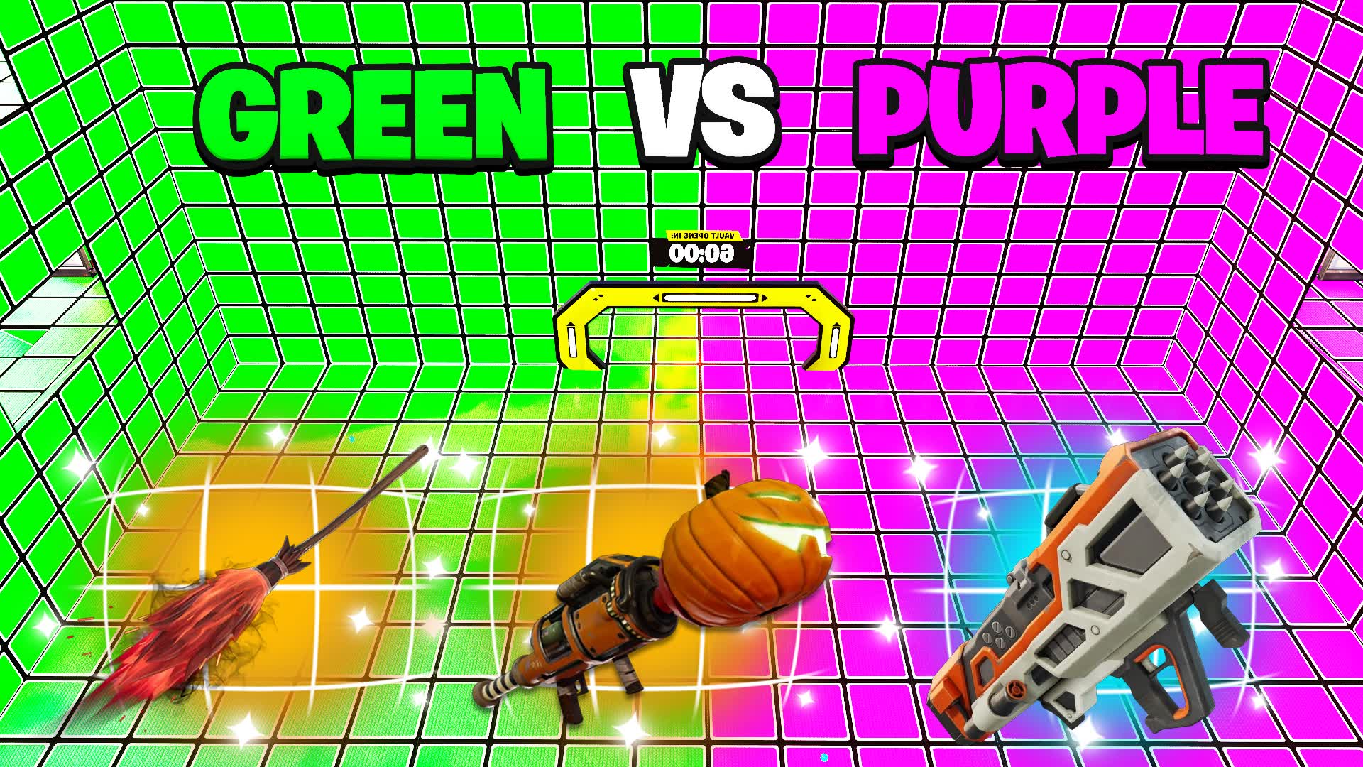 GREEN VS PURPLE