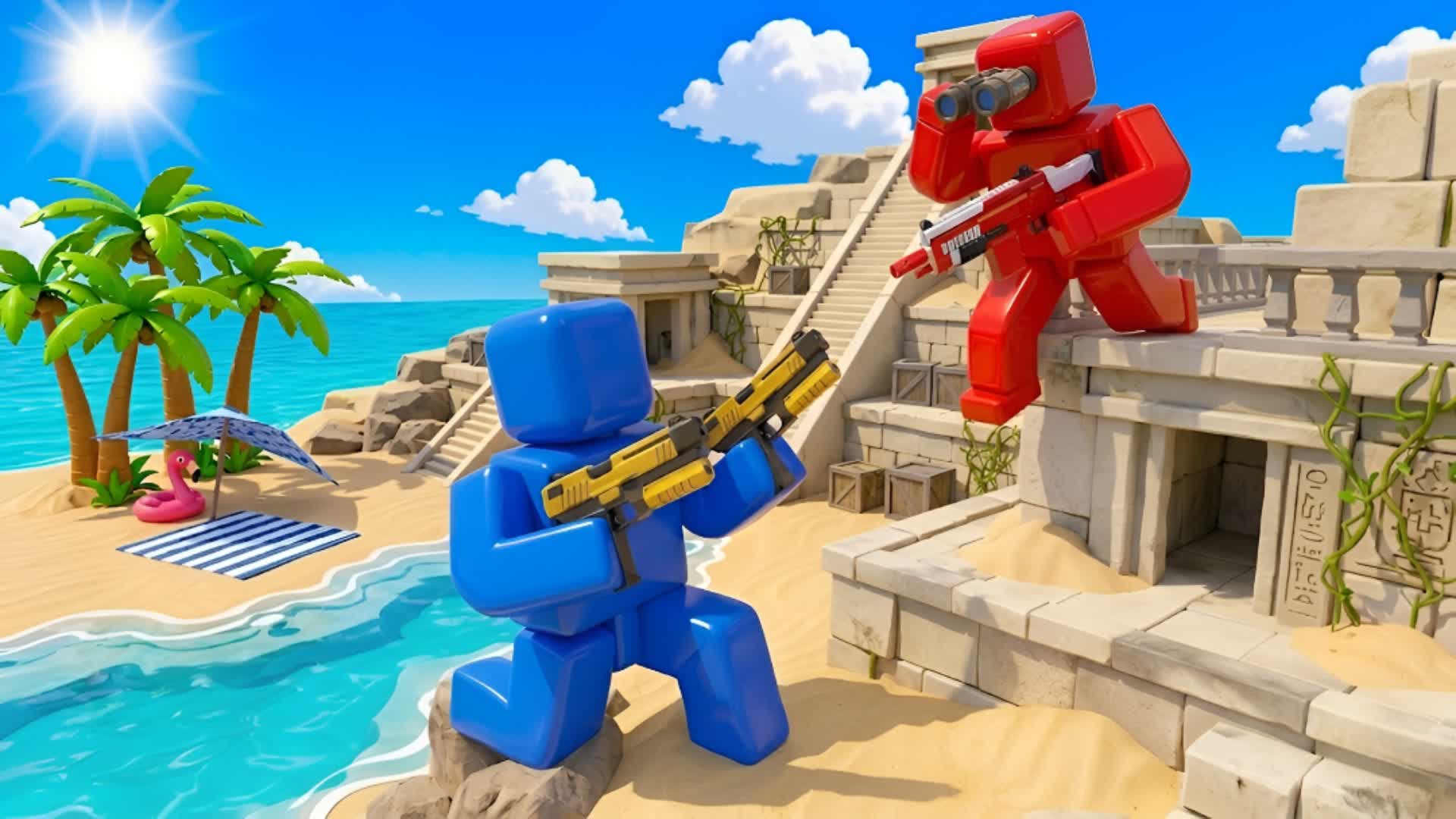 PRIME RED VS BLUE 🔴🔵 TOP EVERY GUNS 🎯
