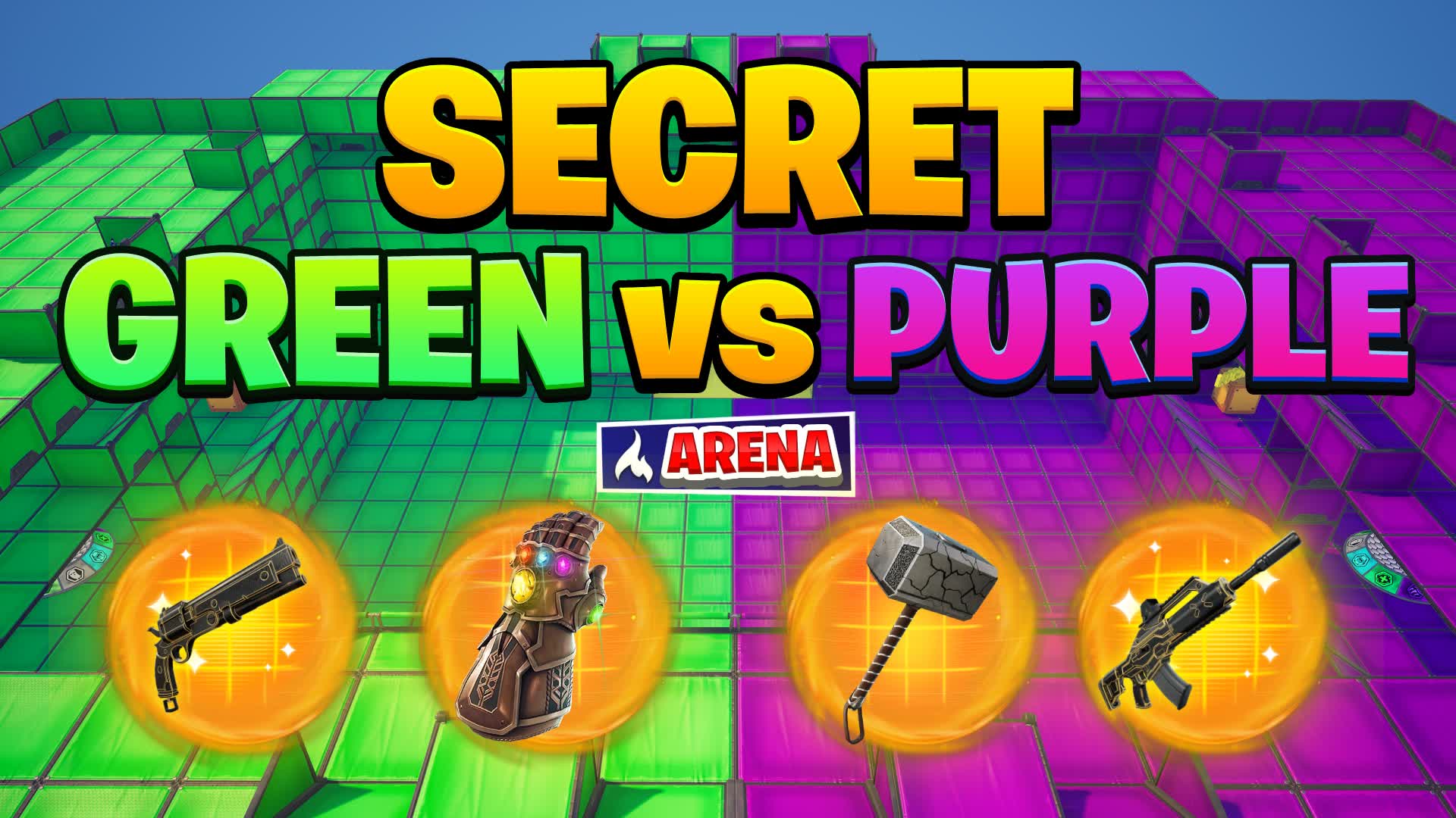 GREEN VS PURPLE 6767