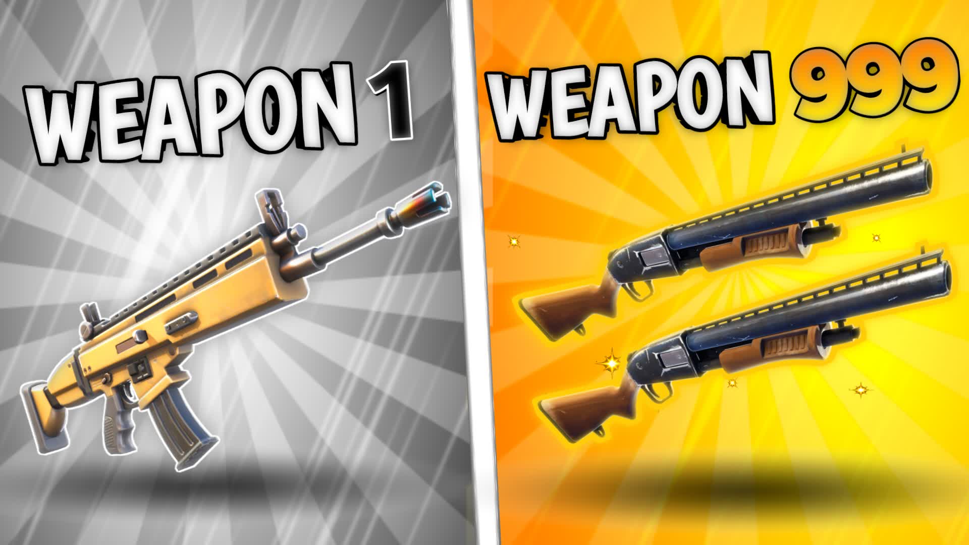 💥EXTRA GUN GAME⭐️ONE SHOT