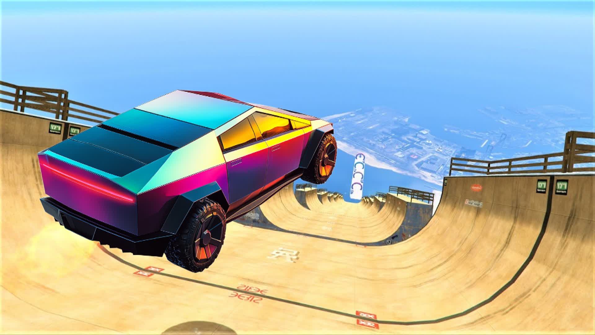 CAR 🚗CYBERTRUCK🔧 CAR GAMES🕹️