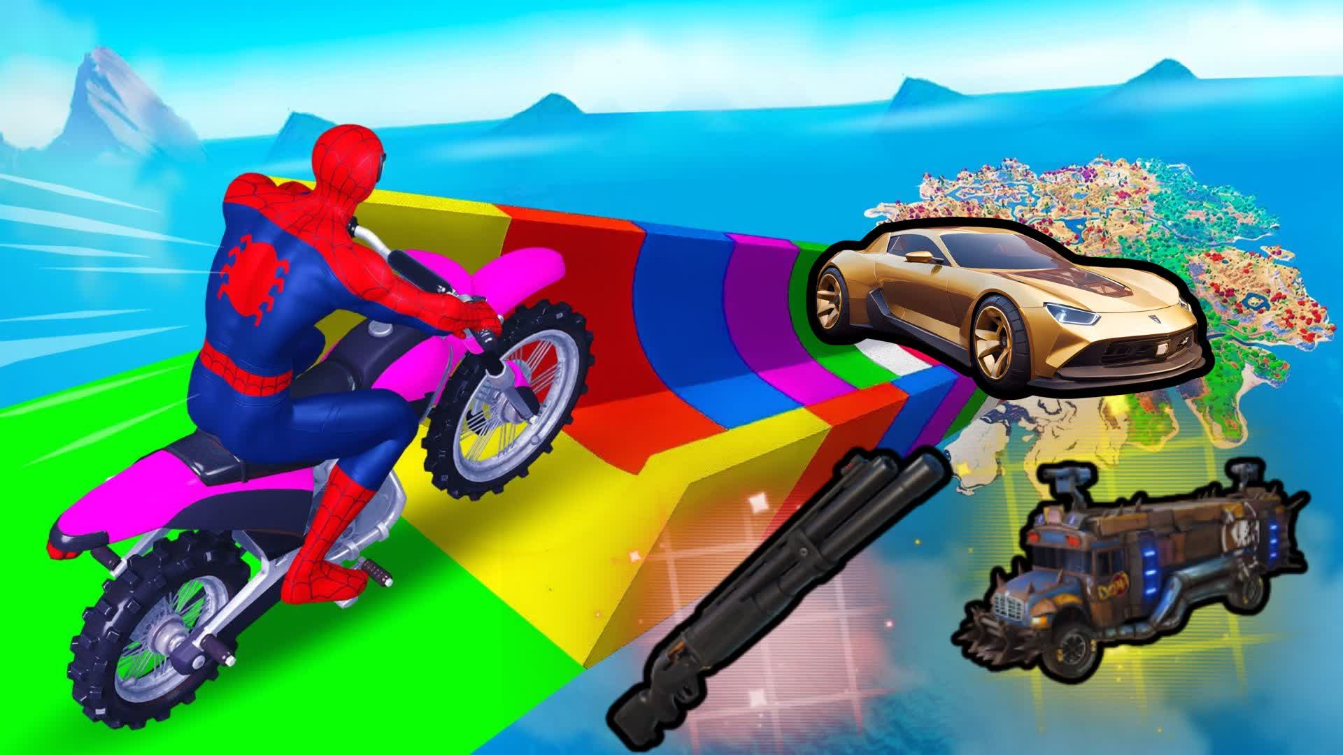 🚗 MYTHIC RACING FFA 💥MEGA RAMP