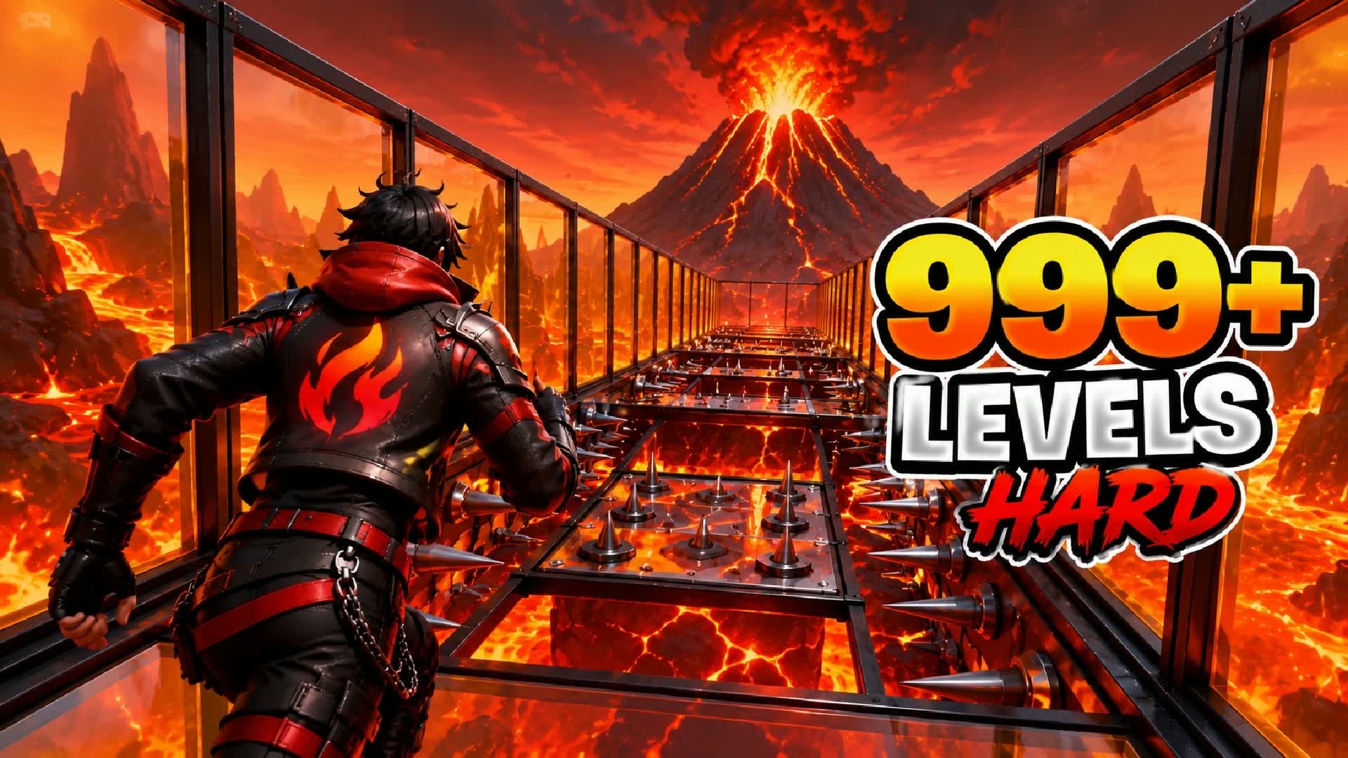 🌋HARD PARKOUR LEVELS 999+