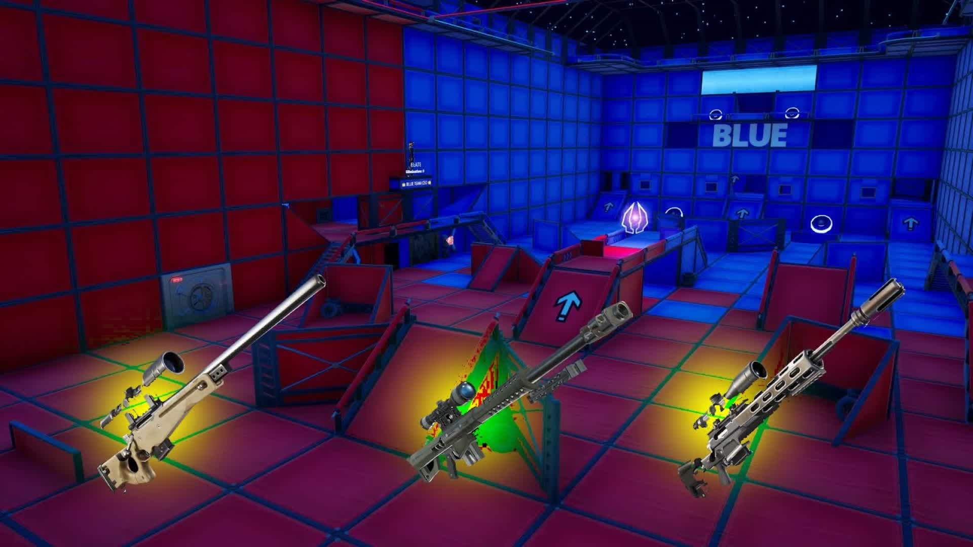 Red VS Blue - Sniper Only - Ranked