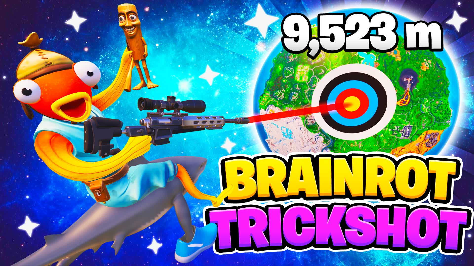 BRAINROTS TRICKSHOT PARKOUR 🐵