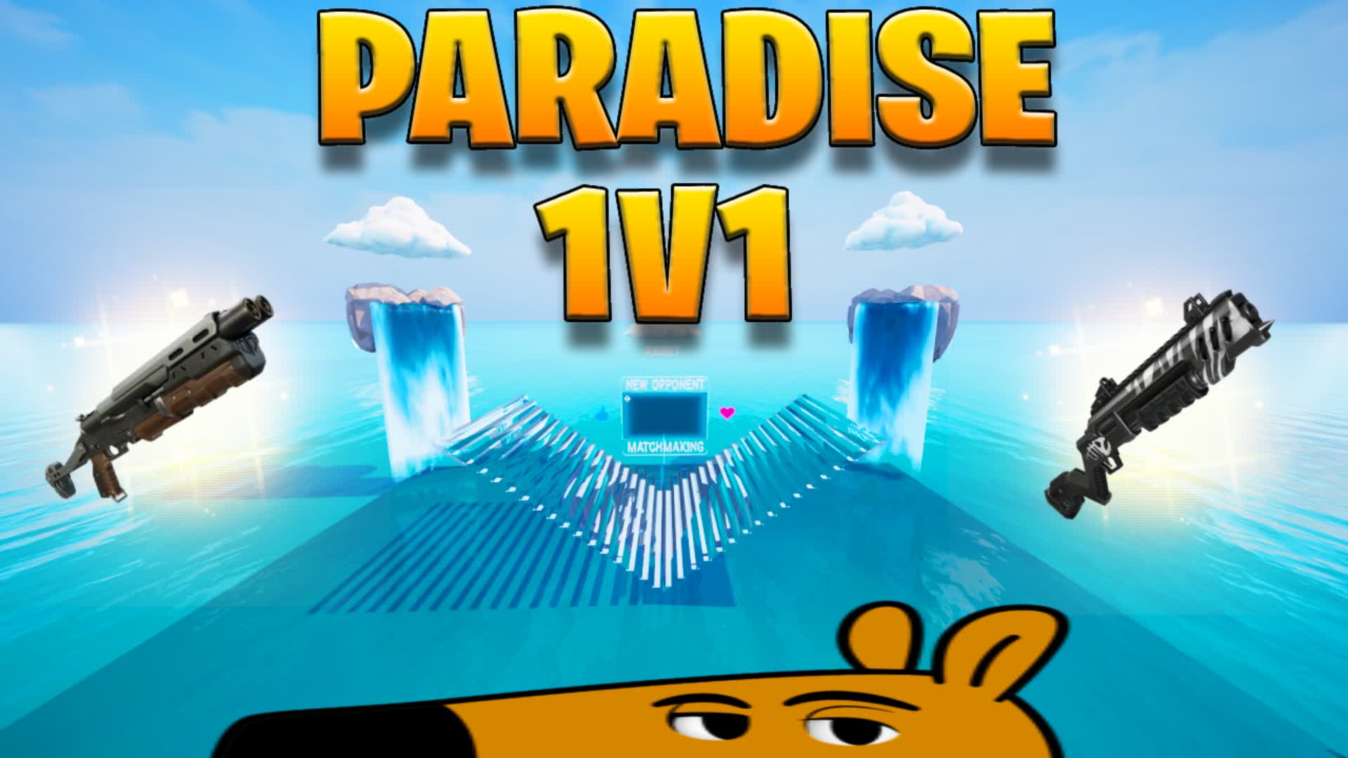 1V1 PARADISE BUILD FIGHT